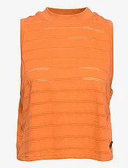 DEDICATED - Top Namsos Lace Orange - sleeveless tops - celosia orange - 0