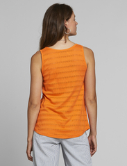 DEDICATED - Top Nora Lace Orange - sleeveless tops - celosia orange - 4