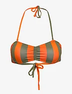Bikini Top Kovik Big Stripes Orange - ORANGE