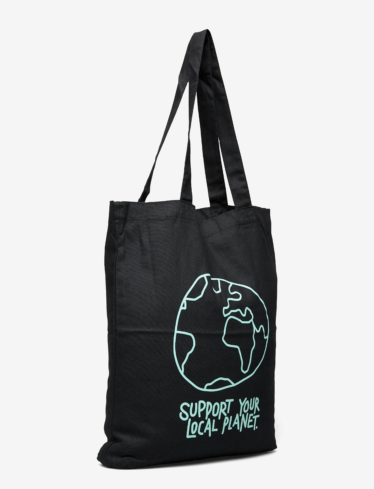 DEDICATED - Tote Bag Torekov Local Planet - black - 2