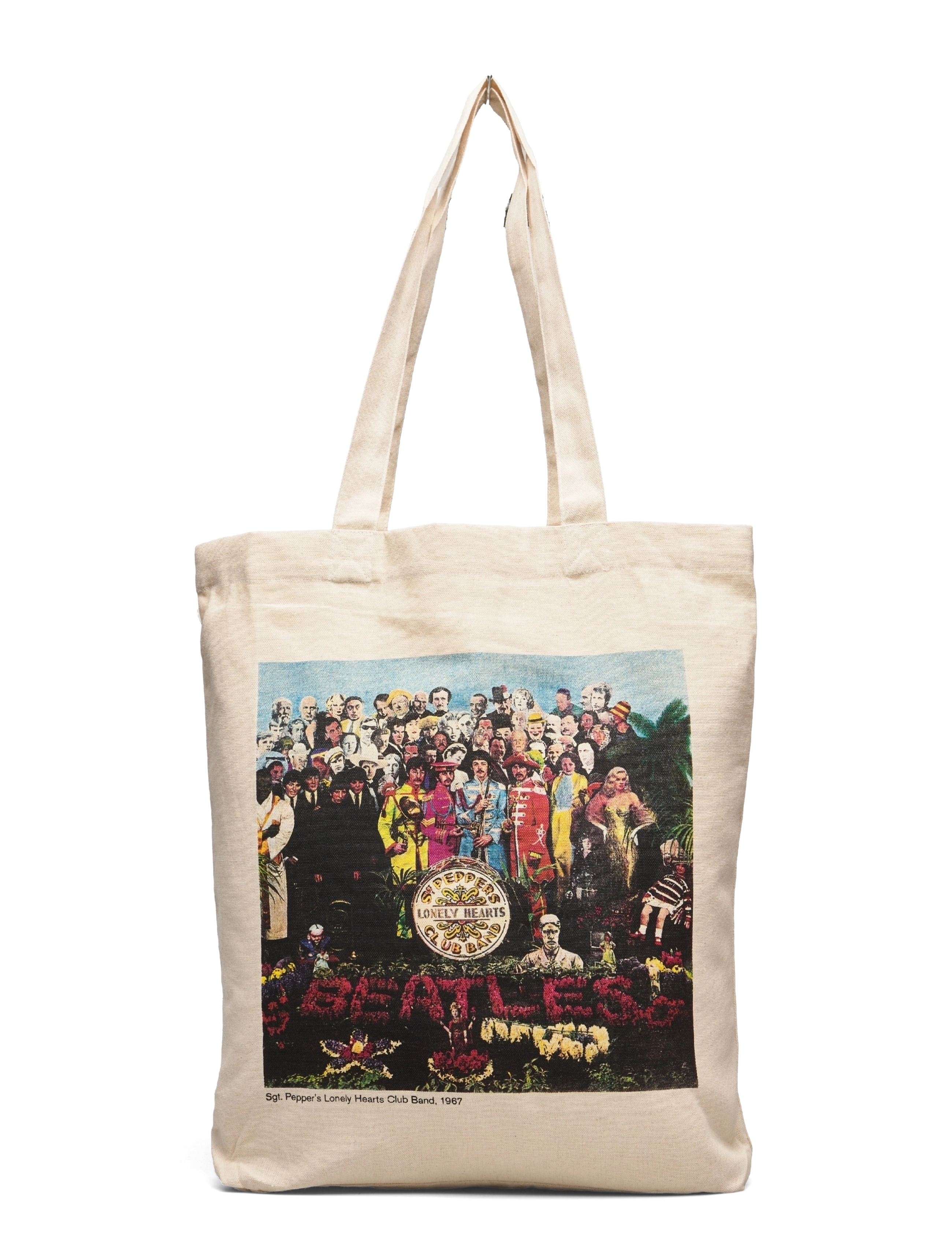 DEDICATED - Tote Bag Torekov Sgt Pepper's Off-White - whisper white - 0