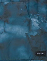 DEDICATED - Quilted Vest Avesta Abstract Ink - jakker og frakker - blue - 8