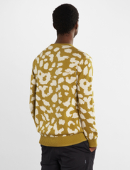 DEDICATED - Sweater Mora Leopard - knitted round necks - green moss - 4