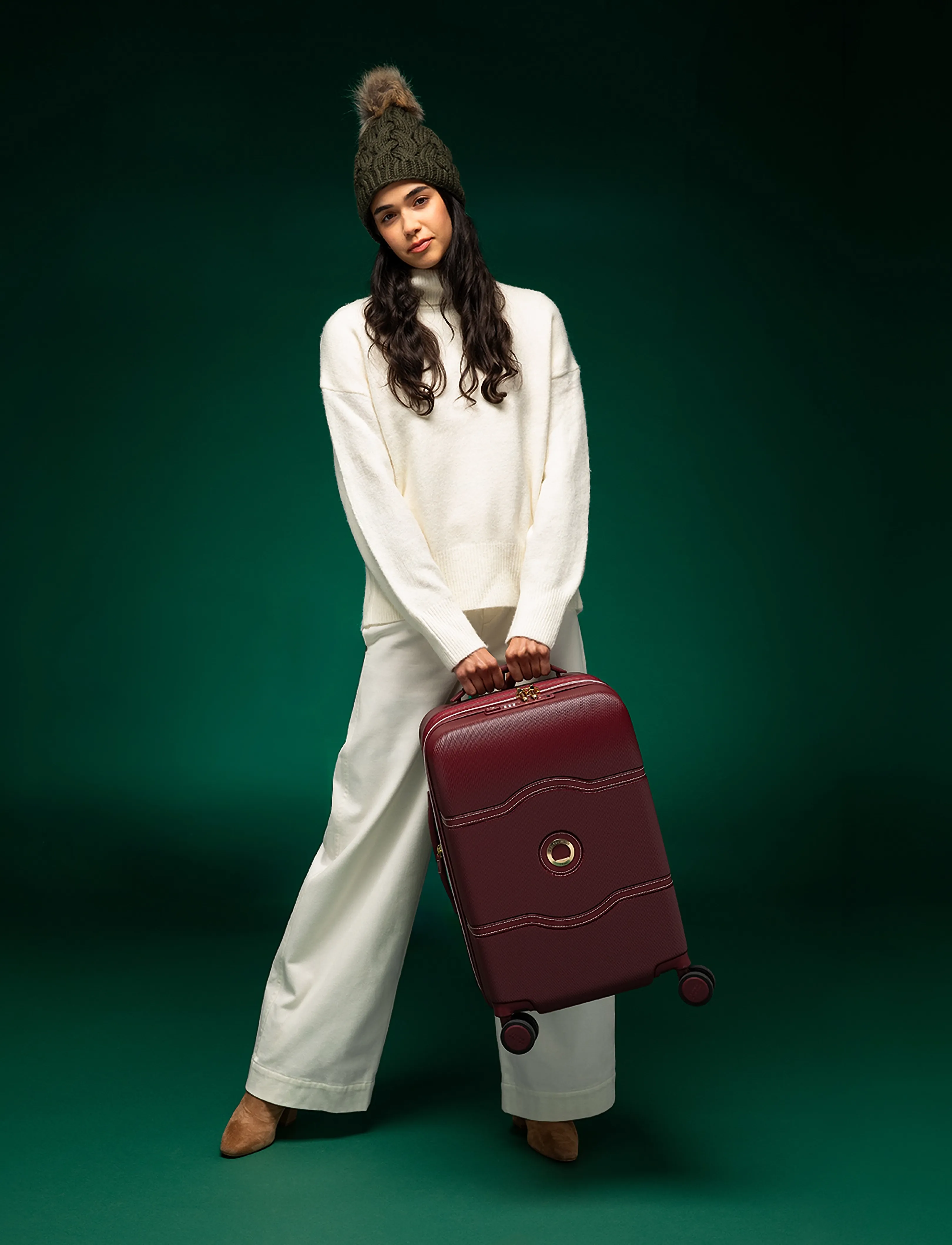 DELSEY PARIS Chatelet 55 cm exp. Limited Ed. - Handgepäckkoffer - BURGUNDY / burgundy