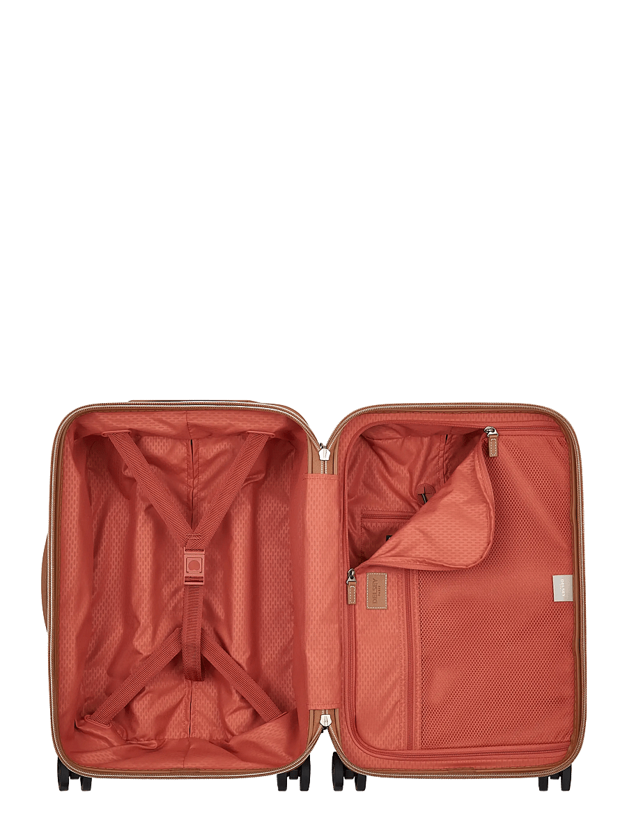 DELSEY PARIS - Châtelet 55 carry-on trolley - håndbaggage - brown - 3