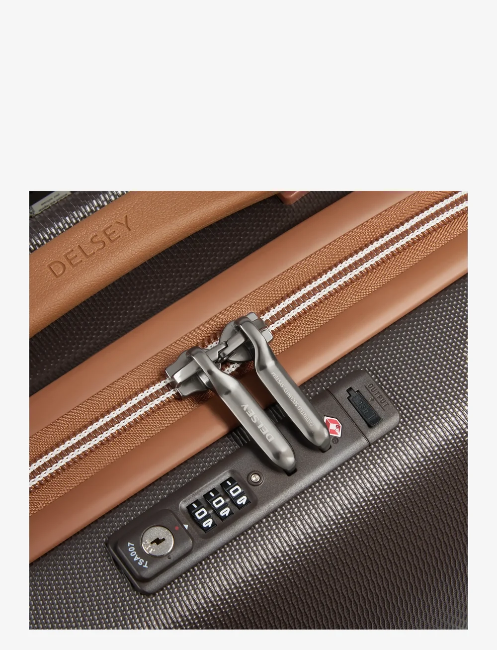 DELSEY PARIS - Châtelet 55 carry-on trolley - kabinväskor - brown - 5