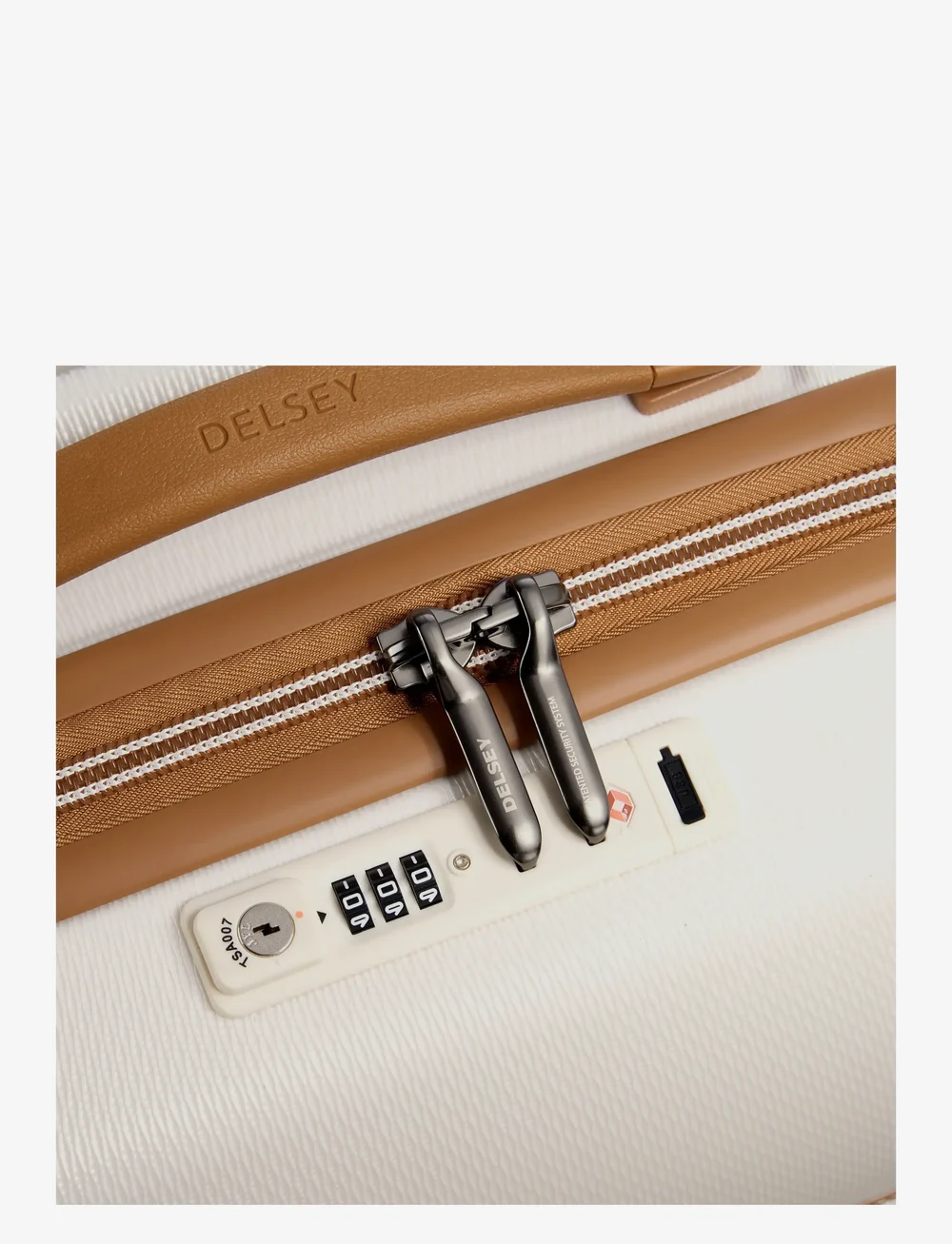 DELSEY PARIS - Châtelet 55 carry-on trolley - salongi suuruses kohvrid - angora - 5
