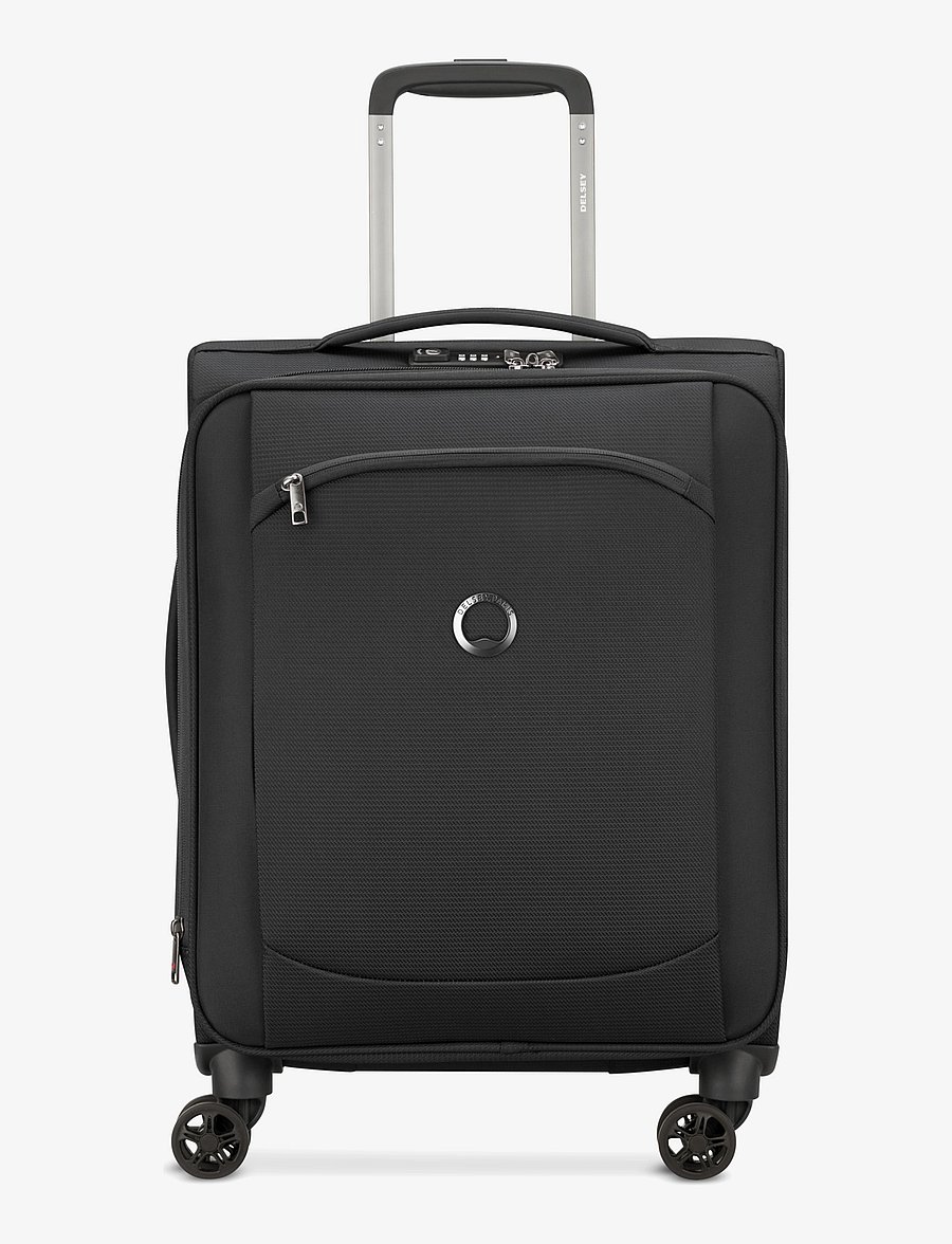 DELSEY PARIS - Montmartre Air 2.0 55 cm exp. slim cabin trolley case - black - 0