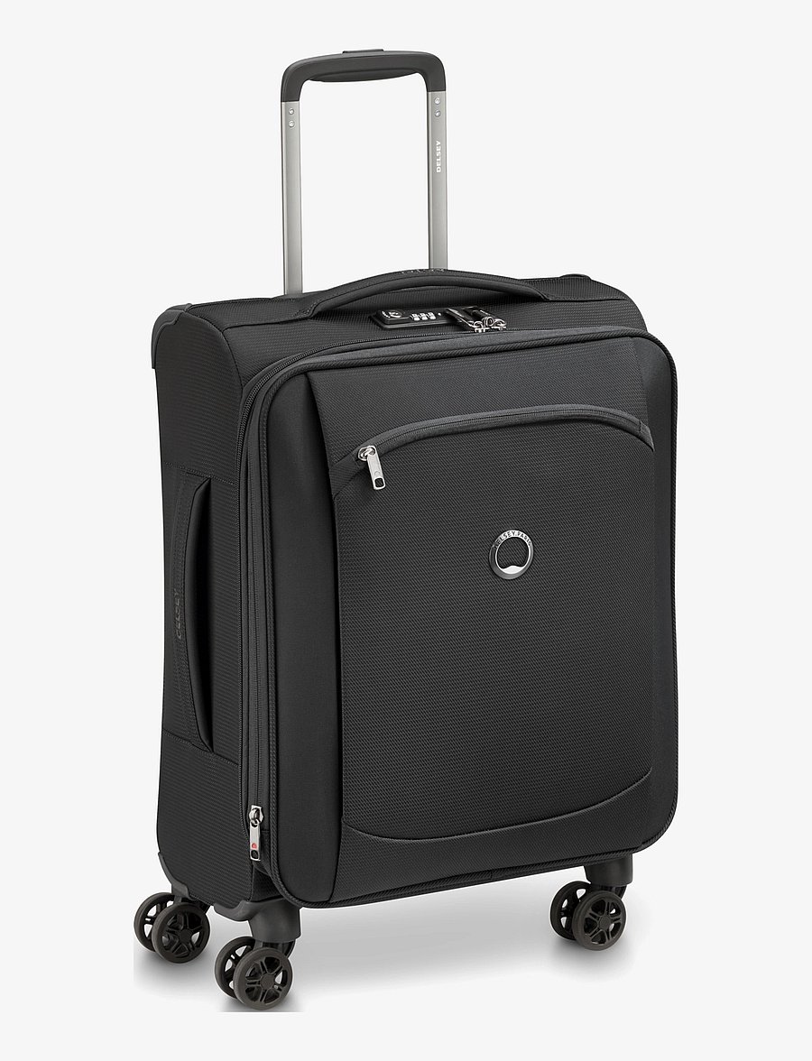 DELSEY PARIS - Montmartre Air 2.0 55 cm exp. slim cabin trolley case - black - 1