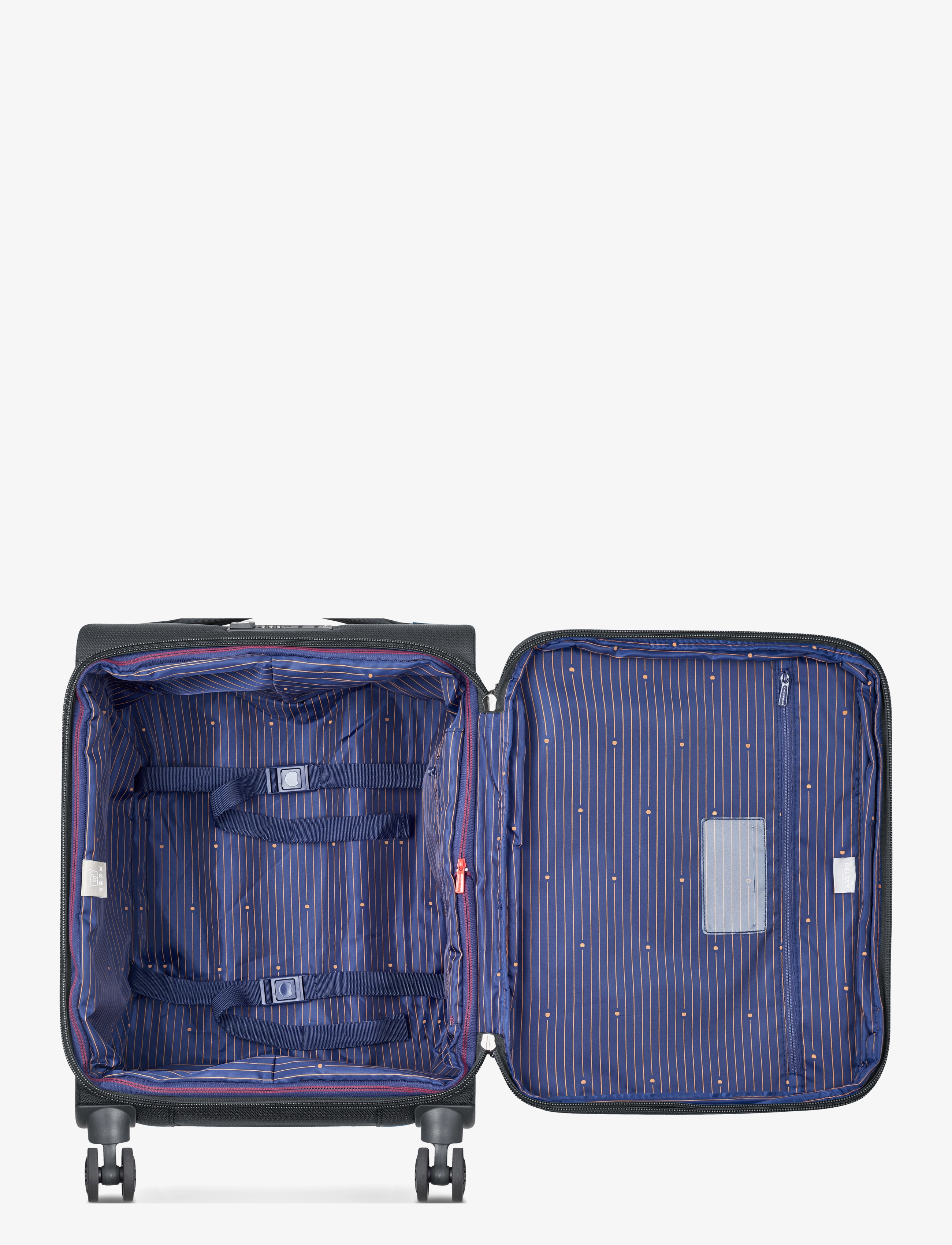 DELSEY PARIS - Montmartre Air 2.0 55 cm exp. slim cabin trolley case - black - 2