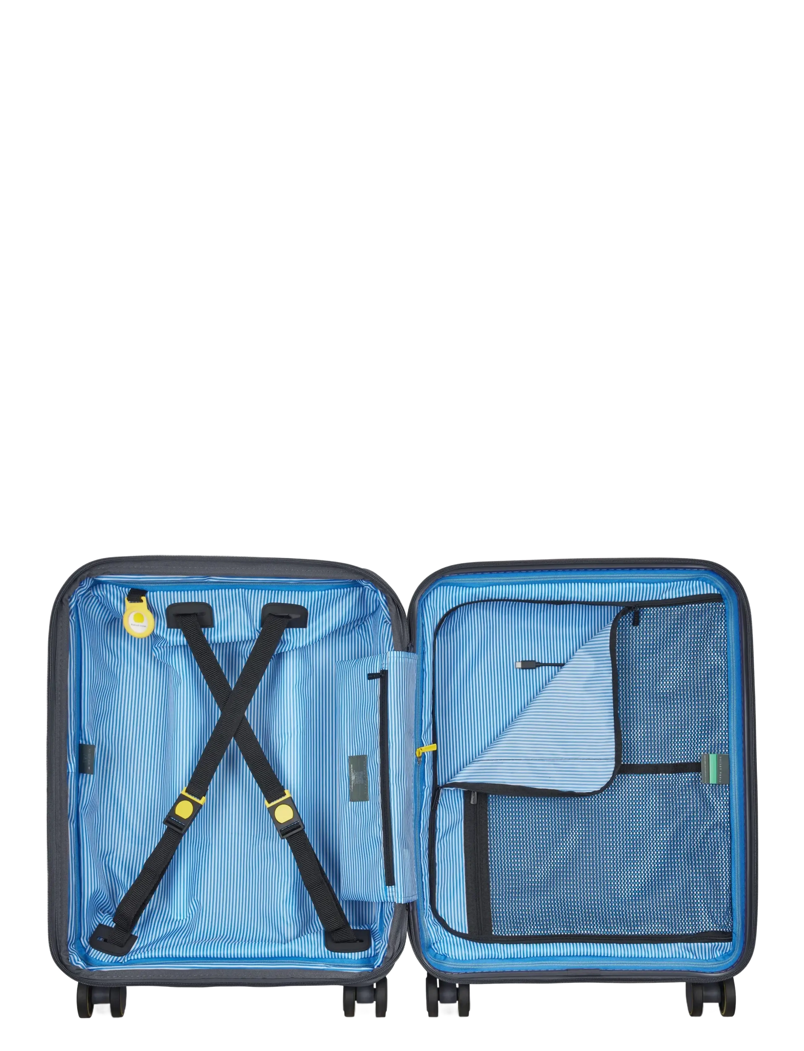 DELSEY PARIS - Lutece 55 cm slim exp carry-on - håndbaggage - graphite - 3