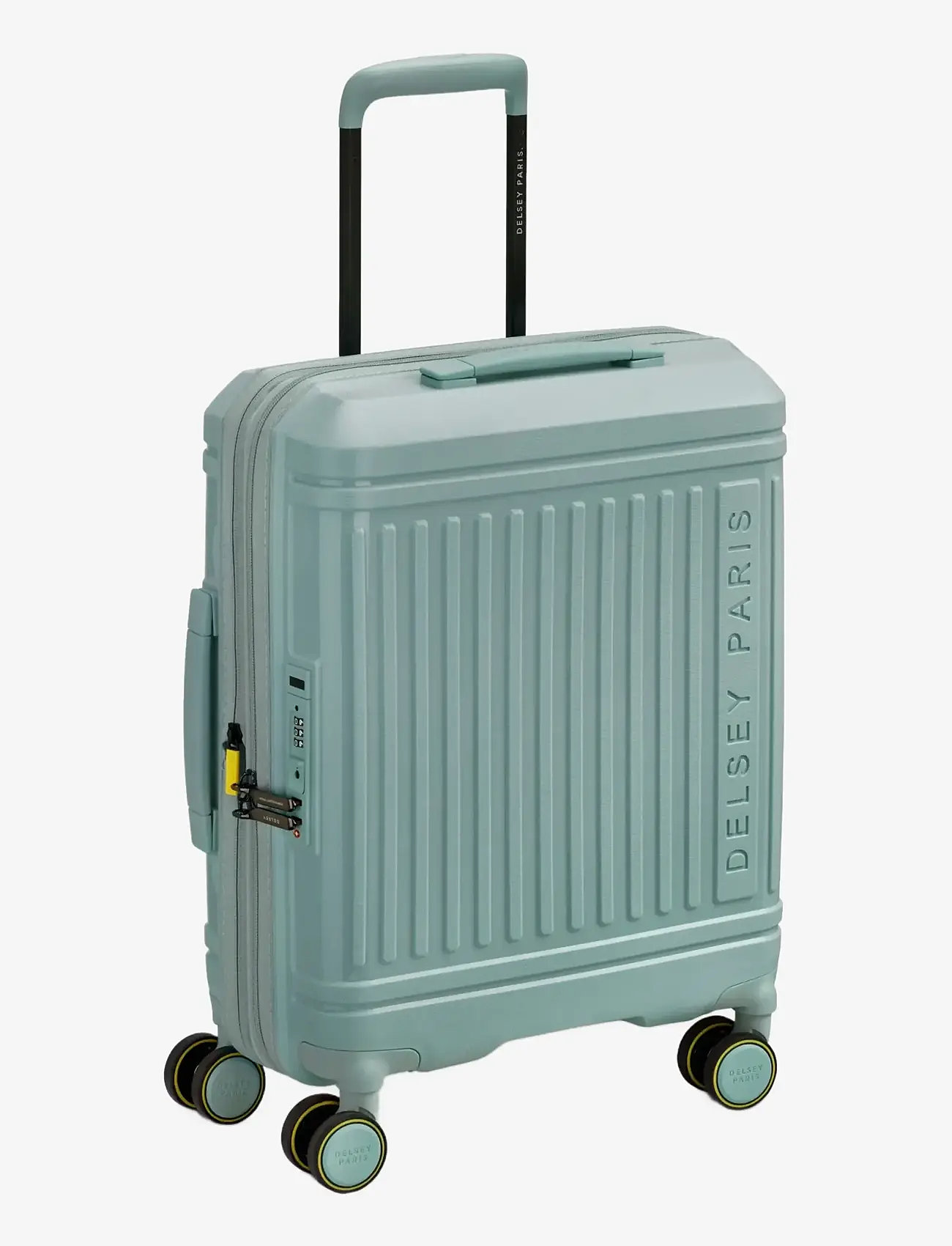 DELSEY PARIS - Lutece 55 cm slim exp carry-on - rankinio bagažo lagaminai - sage green - 2