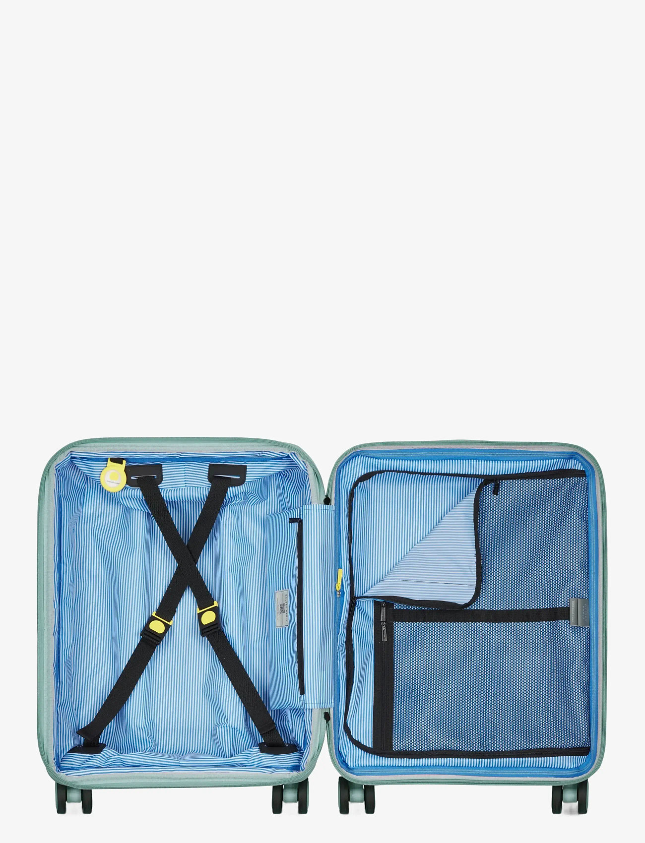 DELSEY PARIS - Lutece 55 cm slim exp carry-on - rankinio bagažo lagaminai - sage green - 3