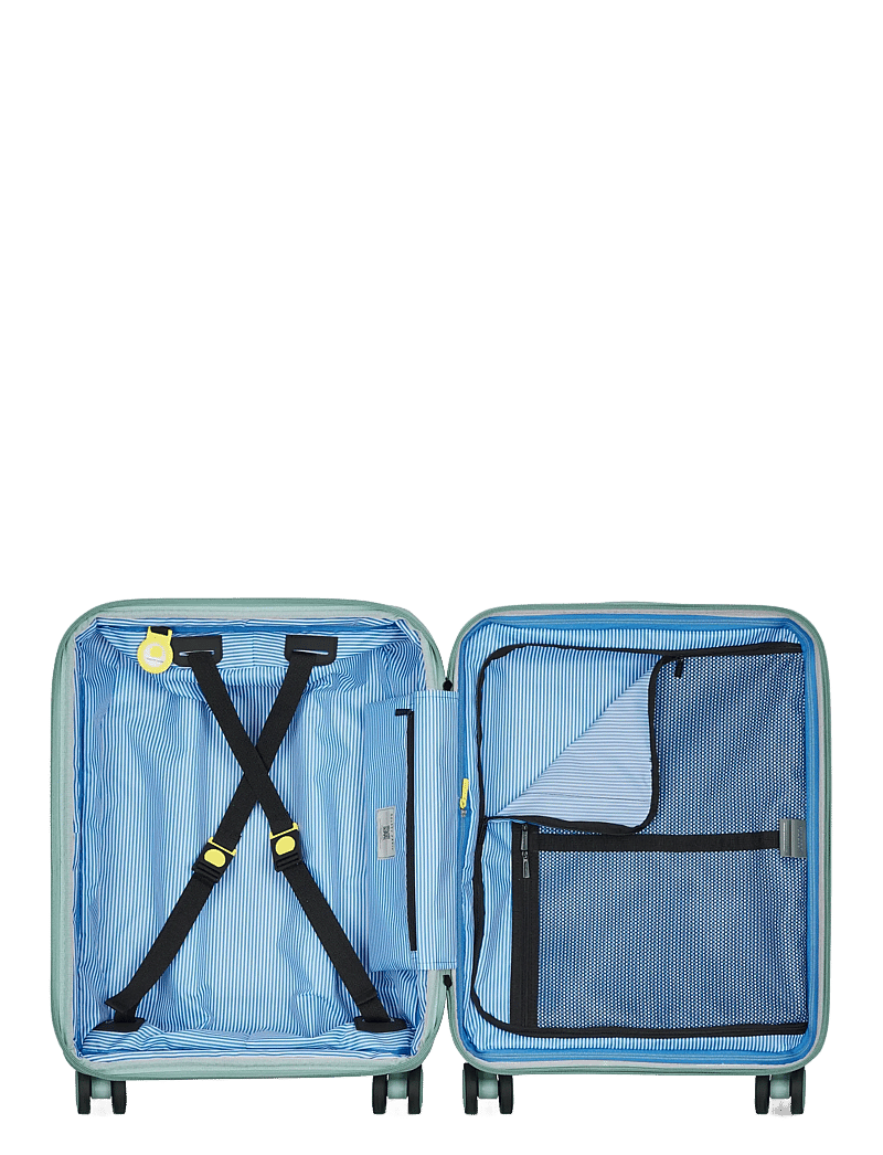 DELSEY PARIS - Lutece 55 cm slim exp carry-on - rankinio bagažo lagaminai - sage green - 3