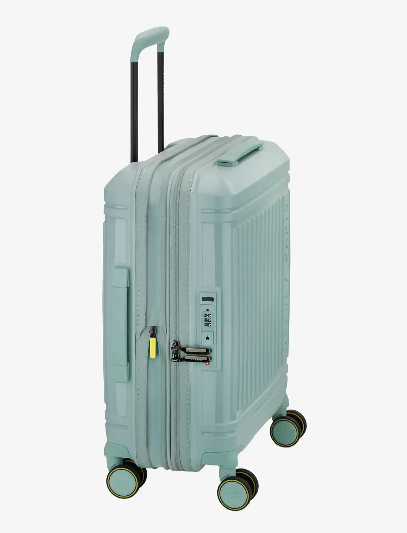 DELSEY PARIS - Lutece 55 cm slim exp carry-on - rankinio bagažo lagaminai - sage green - 5