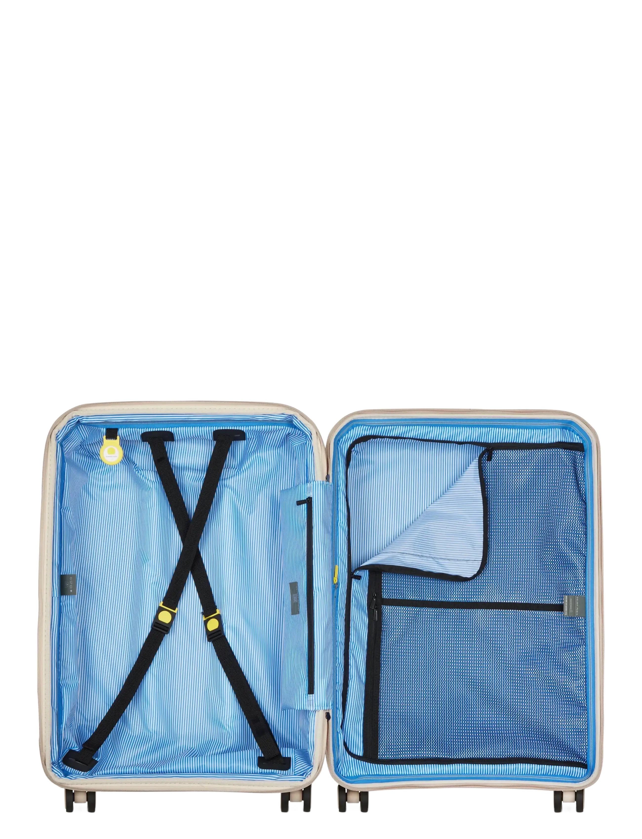 DELSEY PARIS - Lutece 69 cm exp. trolley case - vacation essentials - beige - 2