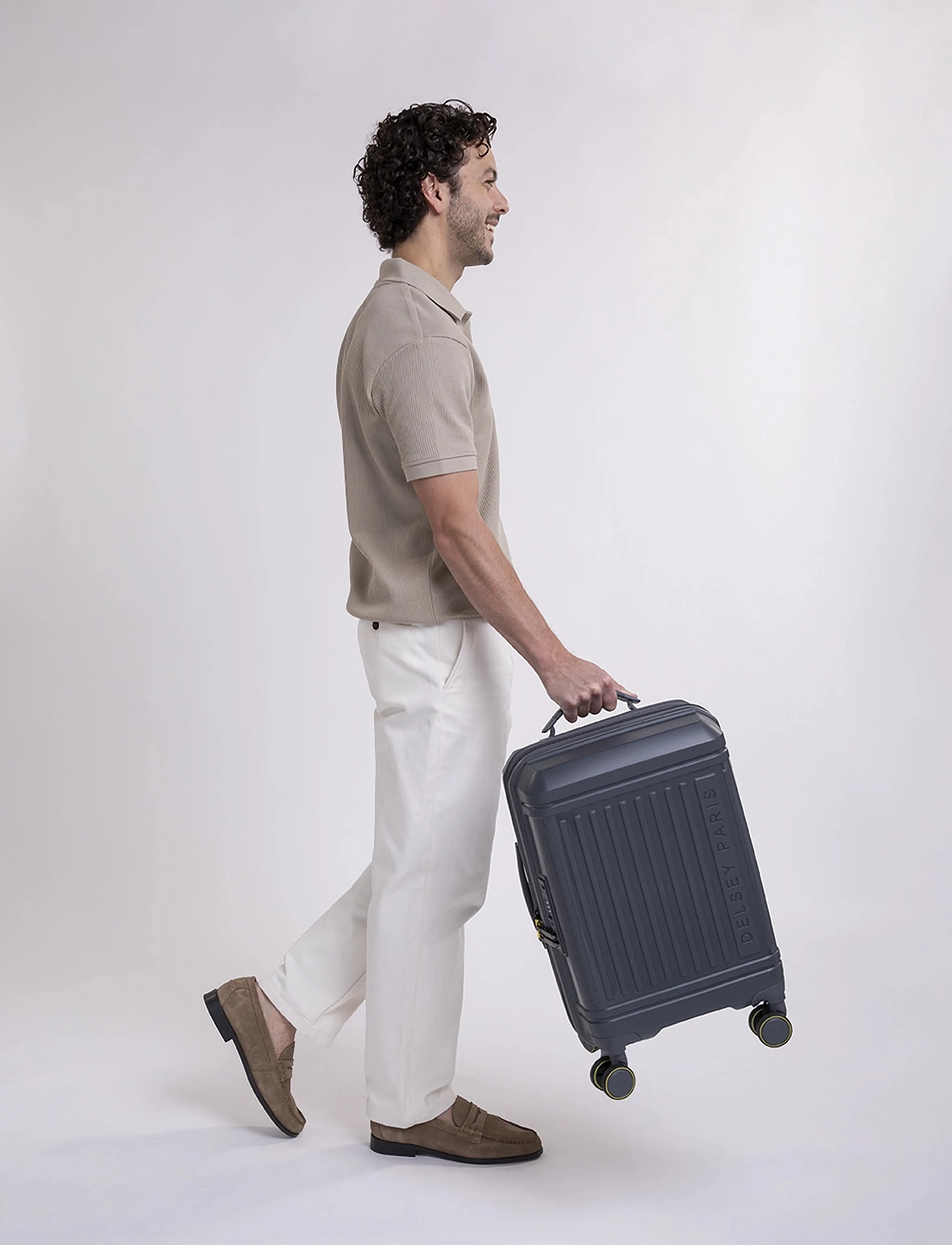 DELSEY PARIS Lutece 76 cm Exp. Trolley Case, 76, Navy, Suitcases > Hardshell Suitcases, Herre