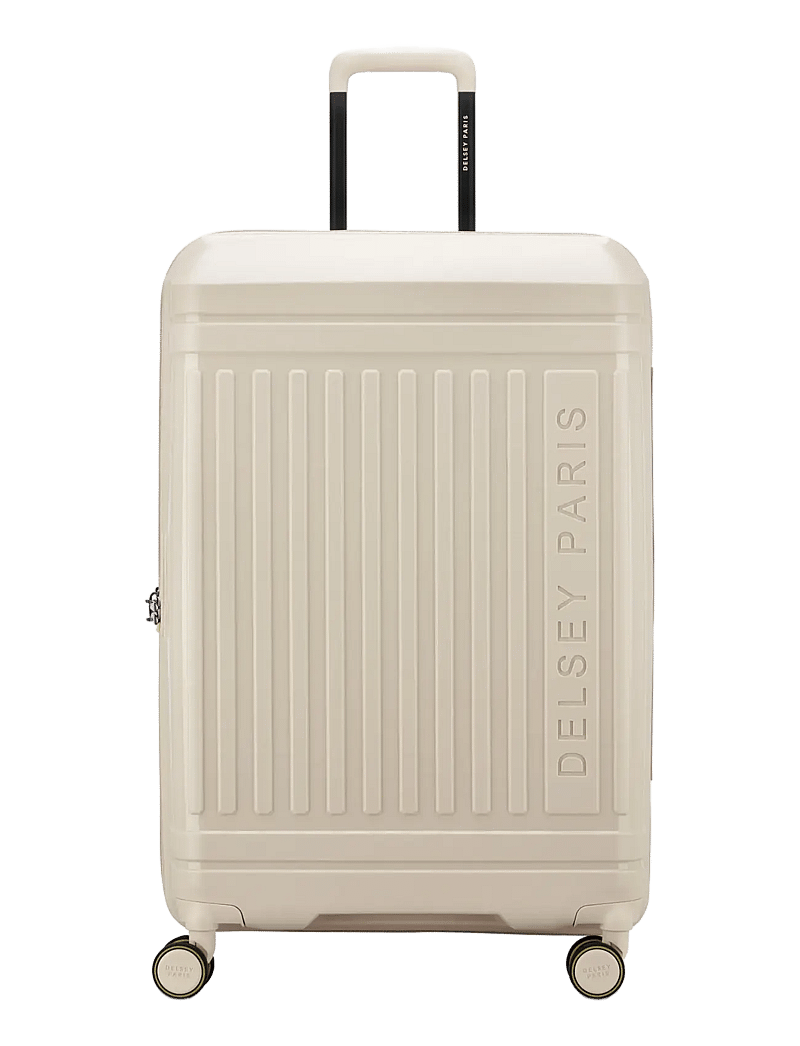 DELSEY PARIS - Lutece 76 cm exp. trolley case - large suitcases - beige - 0