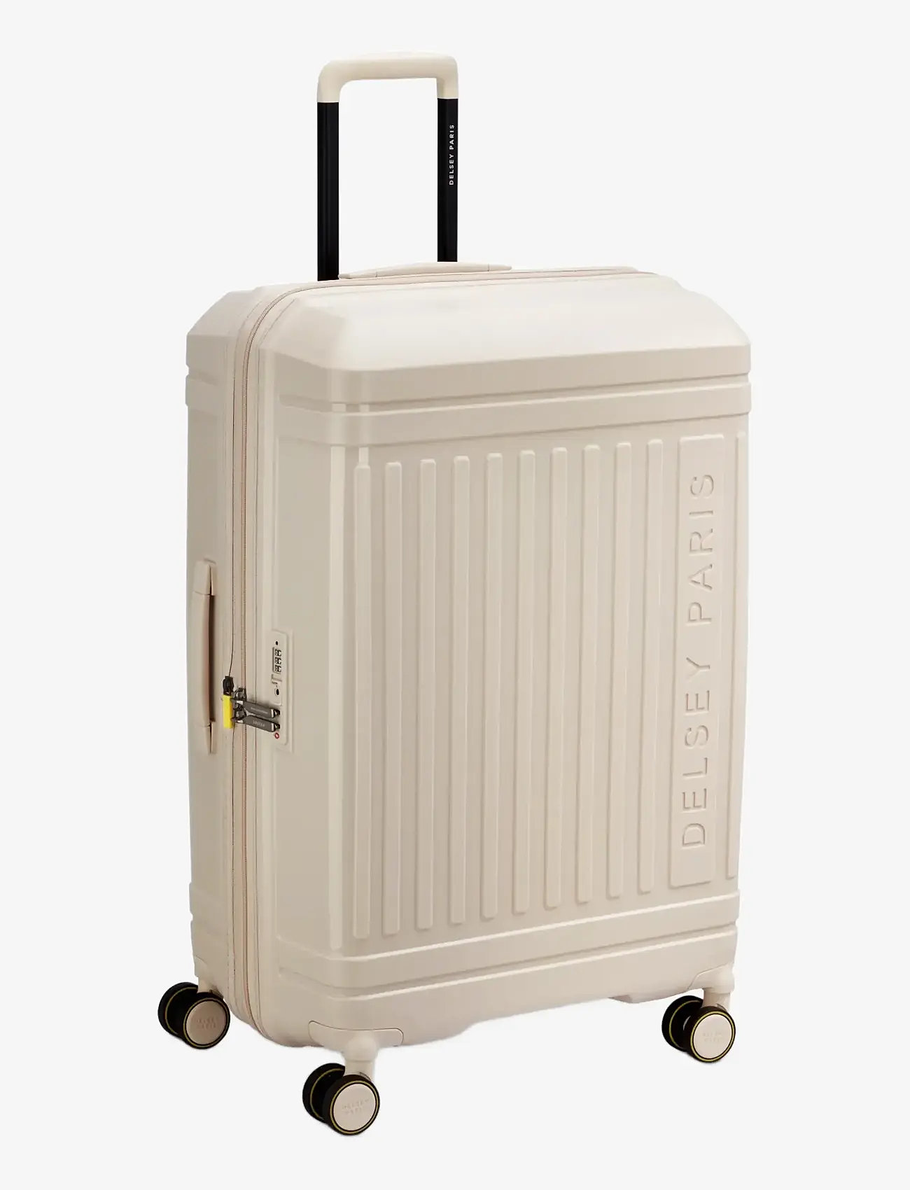 DELSEY PARIS - Lutece 76 cm exp. trolley case - large suitcases - beige - 1