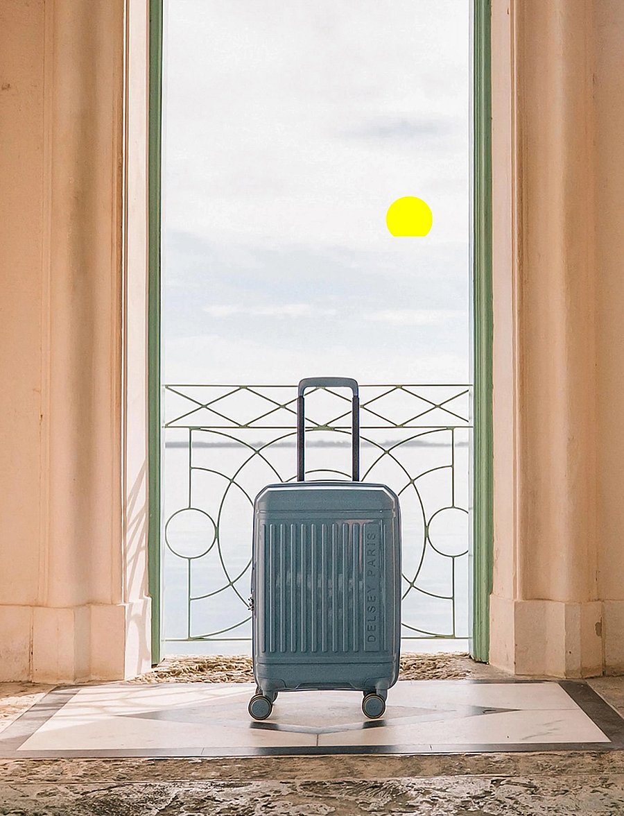 DELSEY PARIS - Lutece 76 cm exp. trolley case - lieli koferi - sage green - 0