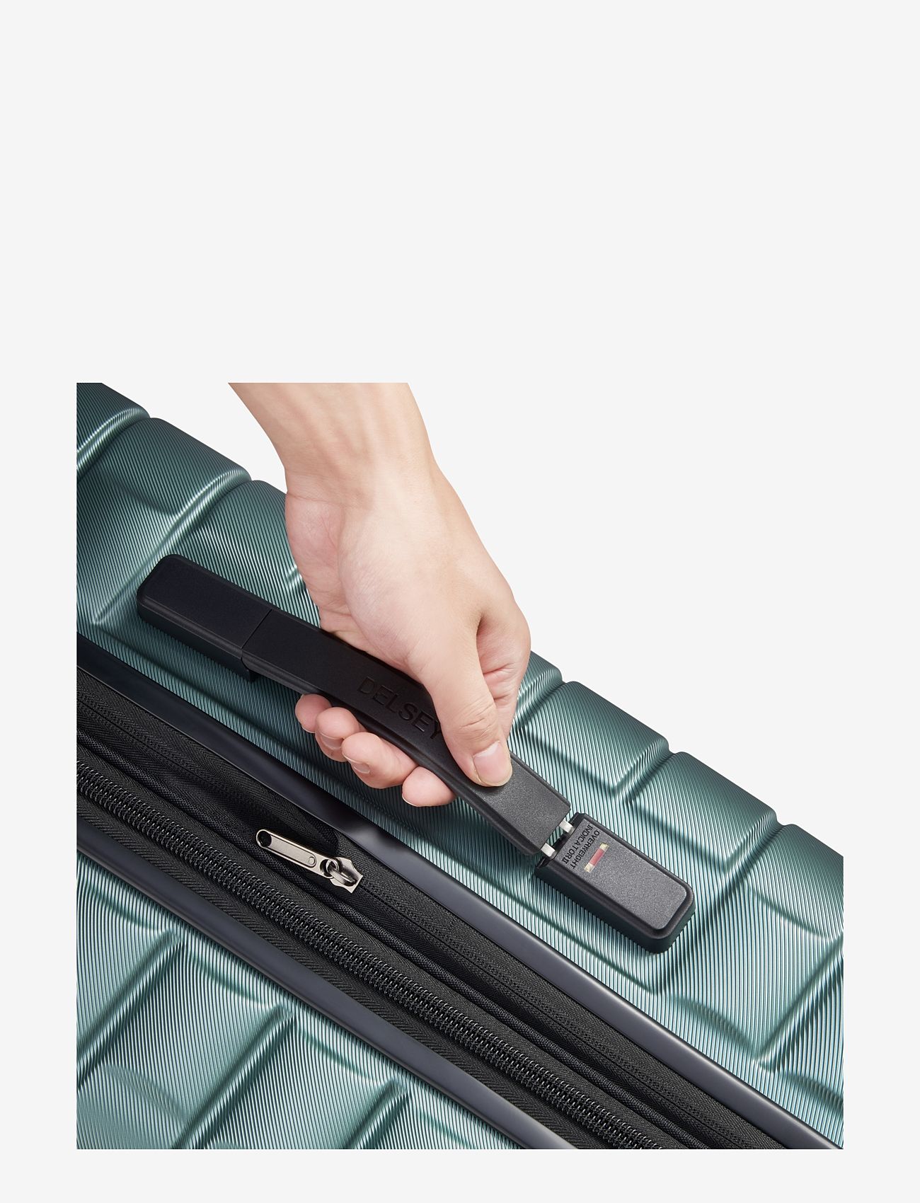 DELSEY PARIS - Shadow 5.0  66 cm trolley case - mittelgroßes reisegepäck - green - 4