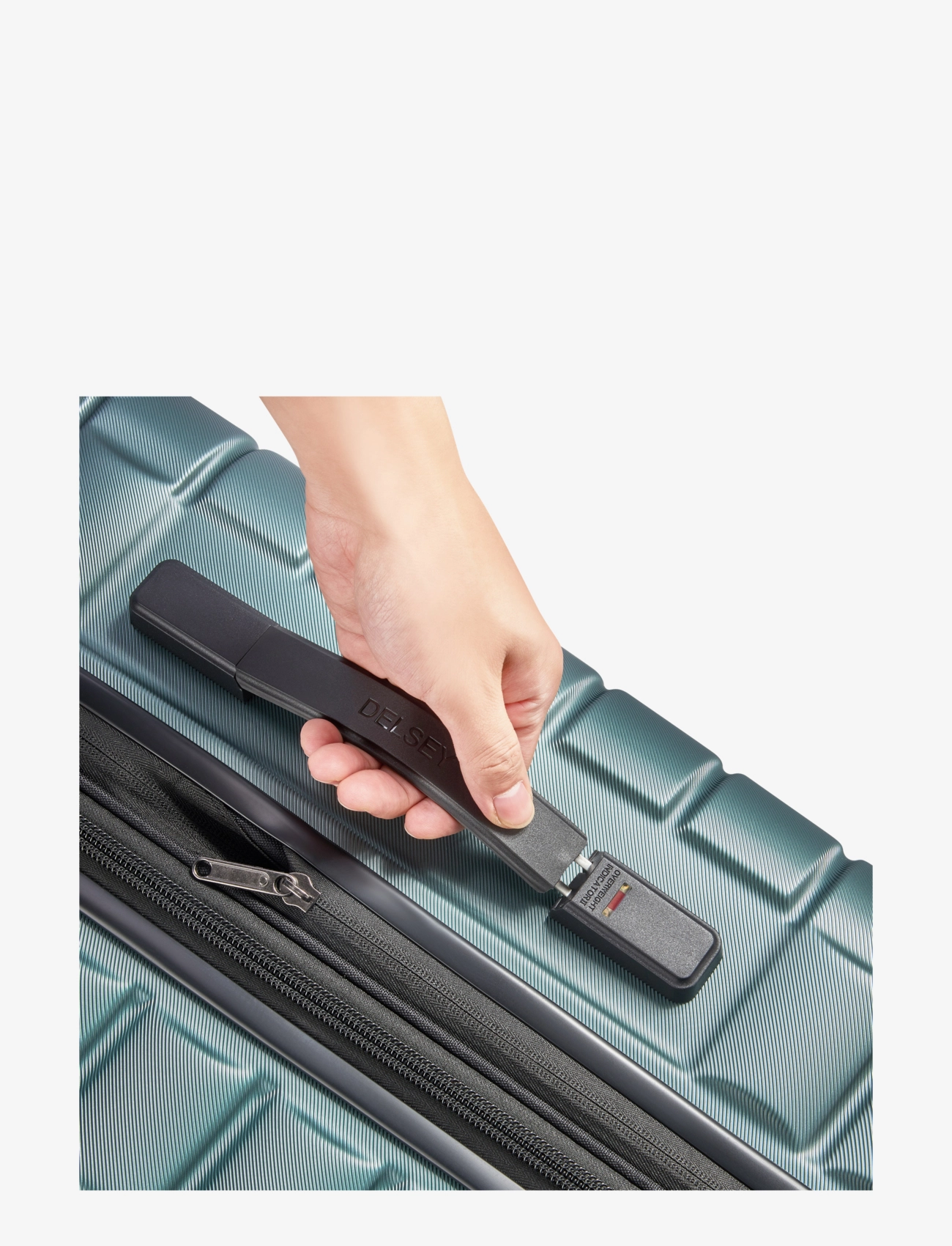 DELSEY PARIS - Shadow 5.0  75 cm trolley case - store kufferter - green - 4