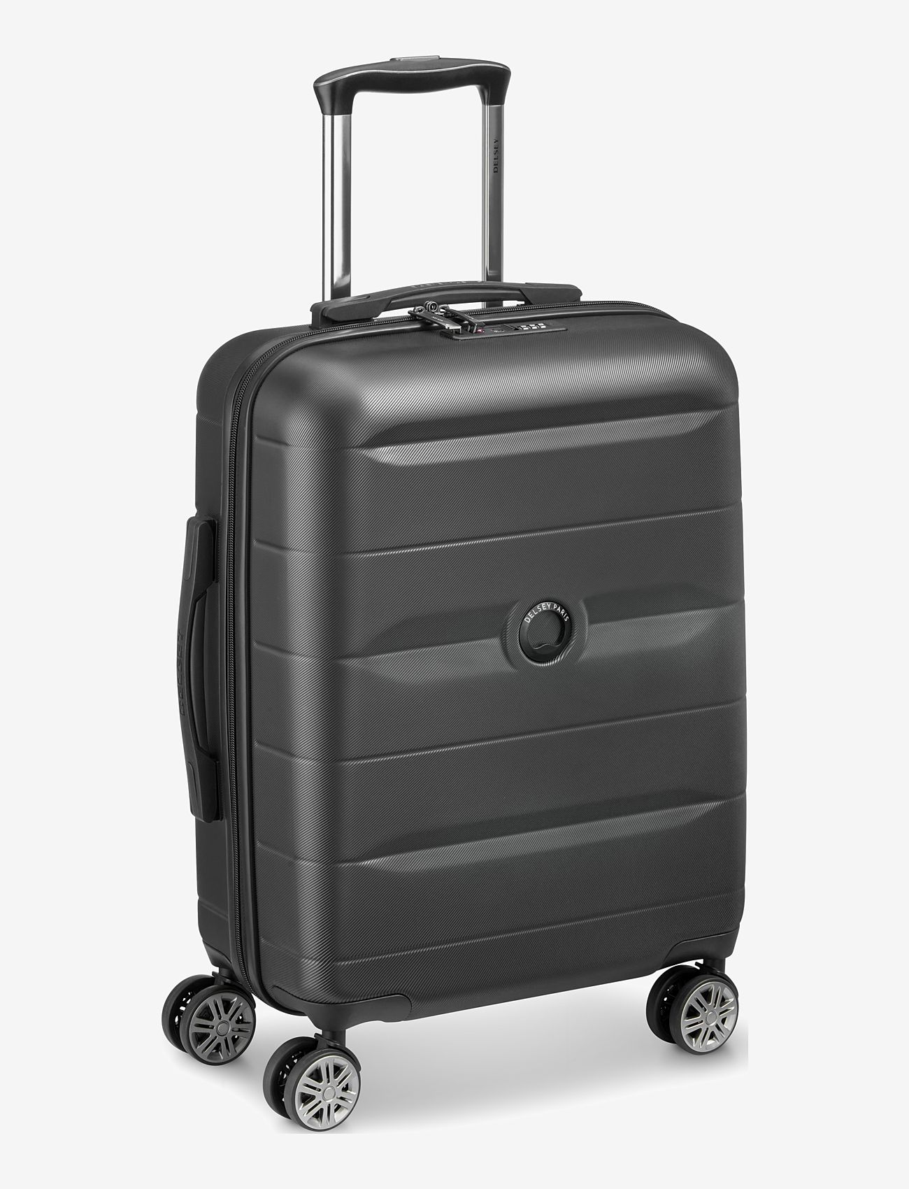 DELSEY PARIS - Comete+ 55 cm slim cabin trolley case - black - 1