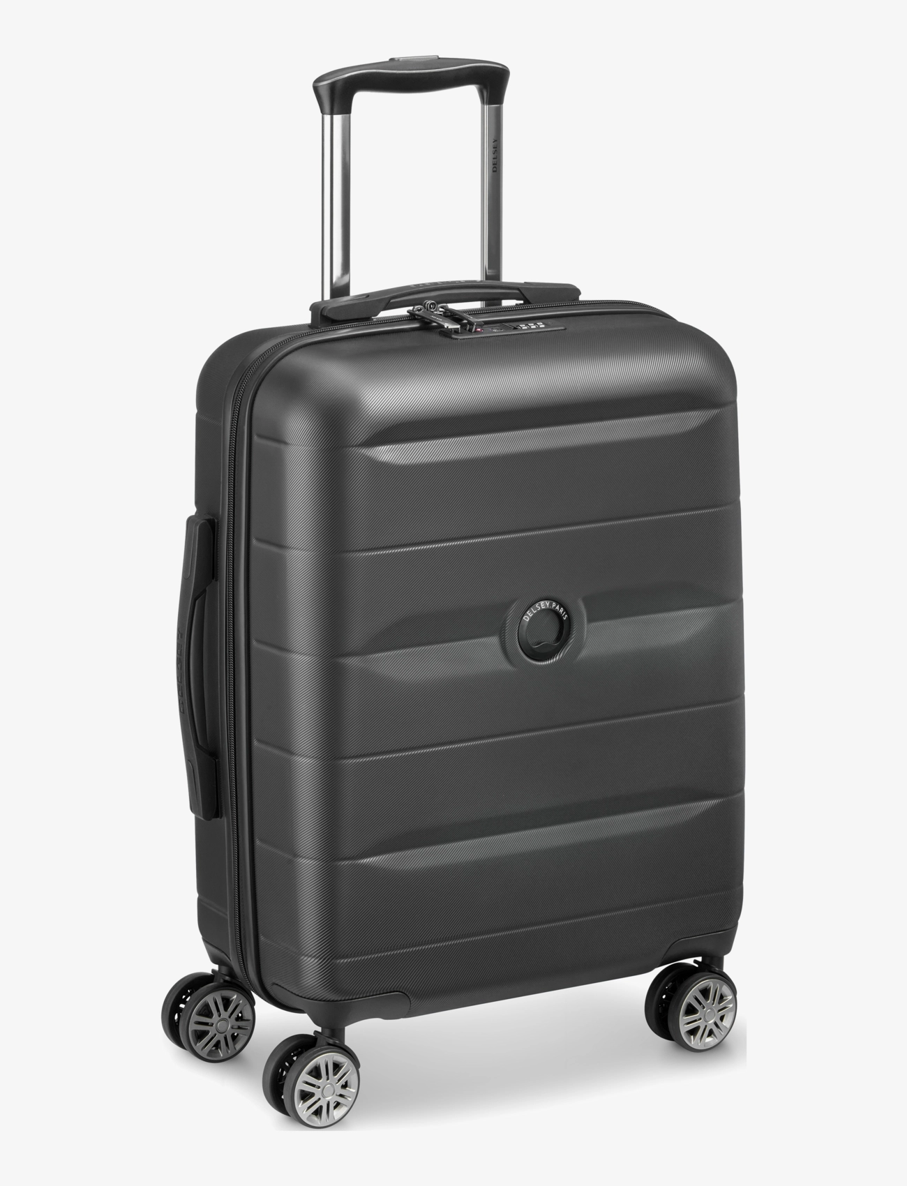 DELSEY PARIS - Comete+ 55 cm slim cabin trolley case - black - 1