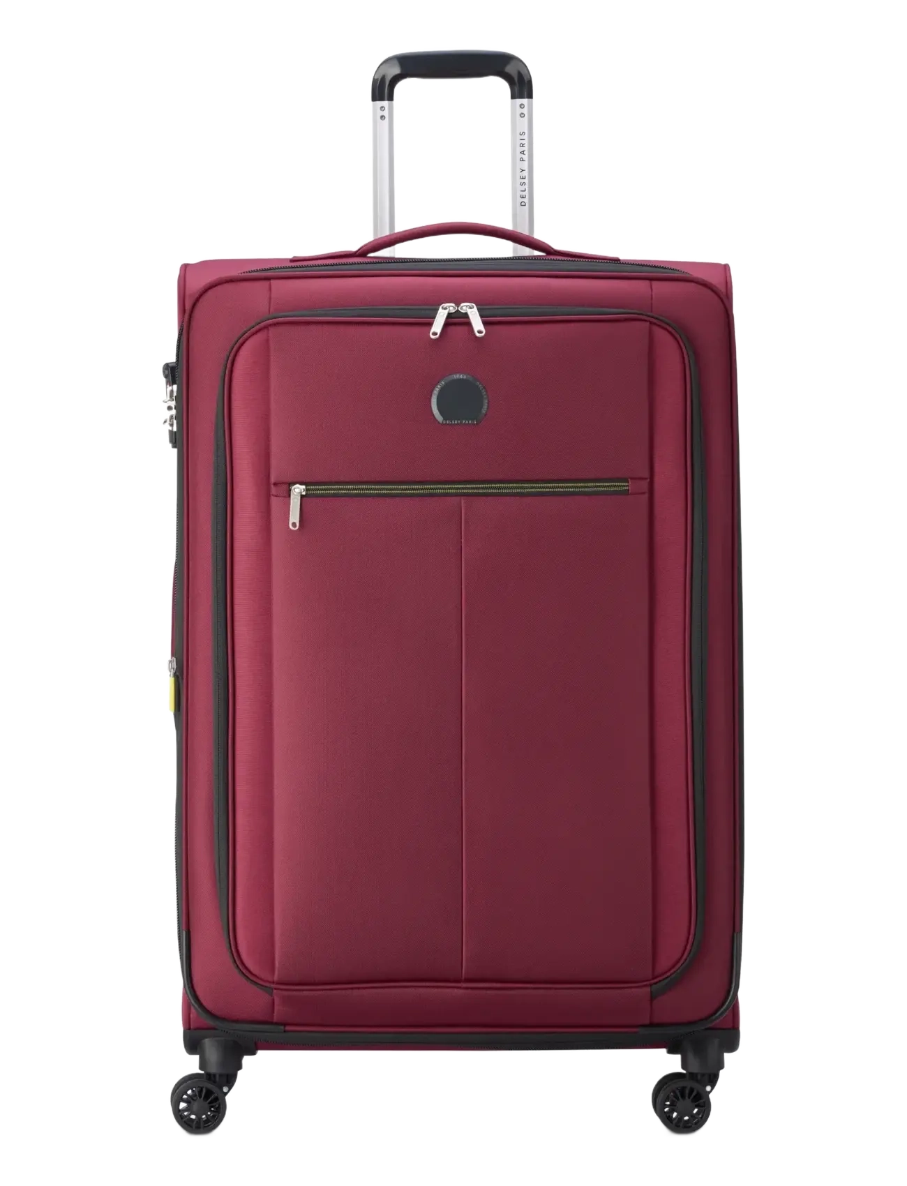 DELSEY PARIS Pin Up 6 79 cm Exp Trolley Case, One Size, Burgundy, Suitcases > Pilot & Business Suitcases, Herre