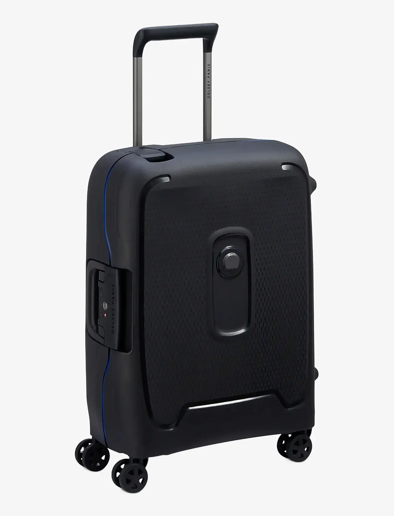 DELSEY PARIS - MONCEY 55 cm 4DW slim cabin case - salongi suuruses kohvrid - black - 1