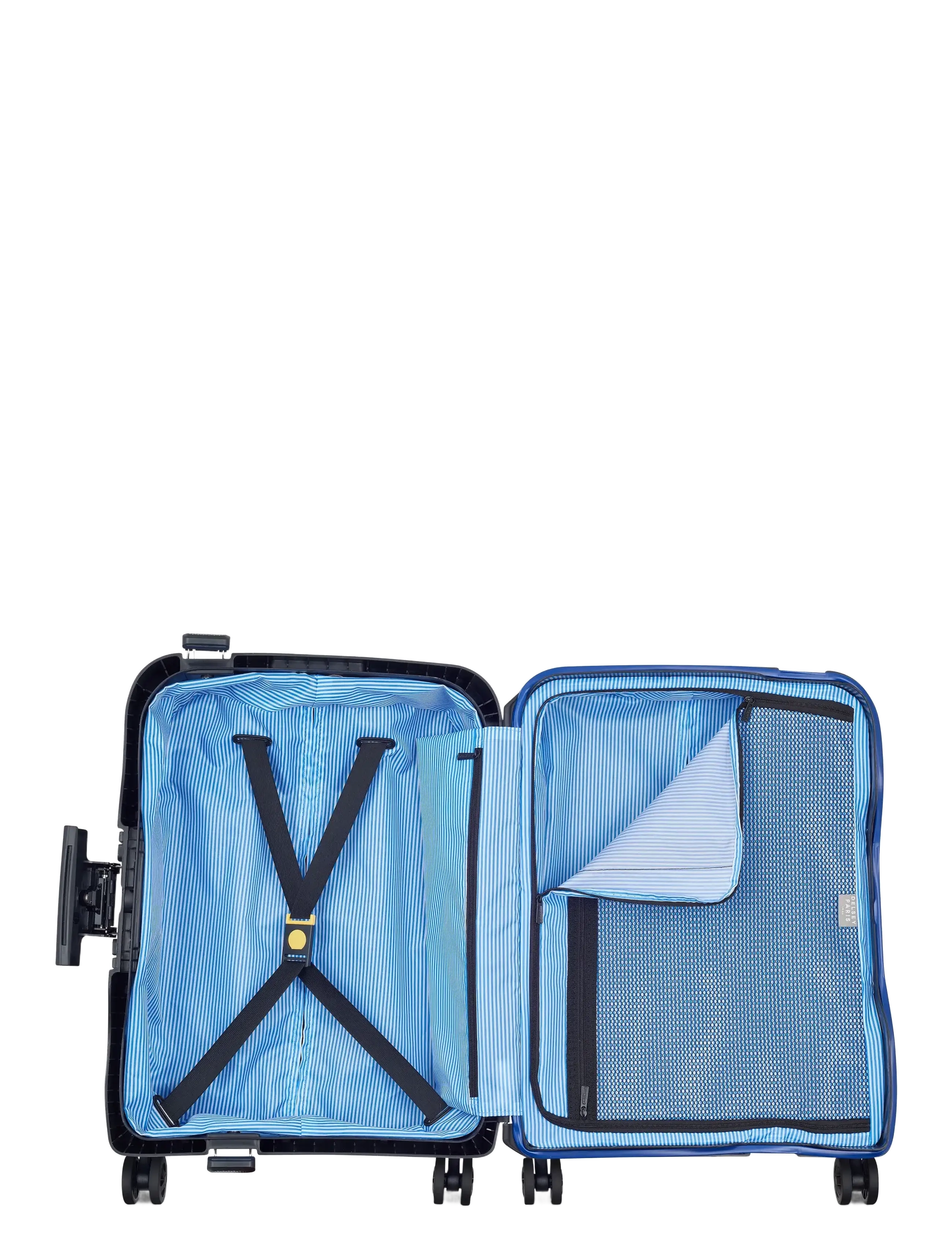 DELSEY PARIS - MONCEY 55 cm 4DW slim cabin case - black - 2