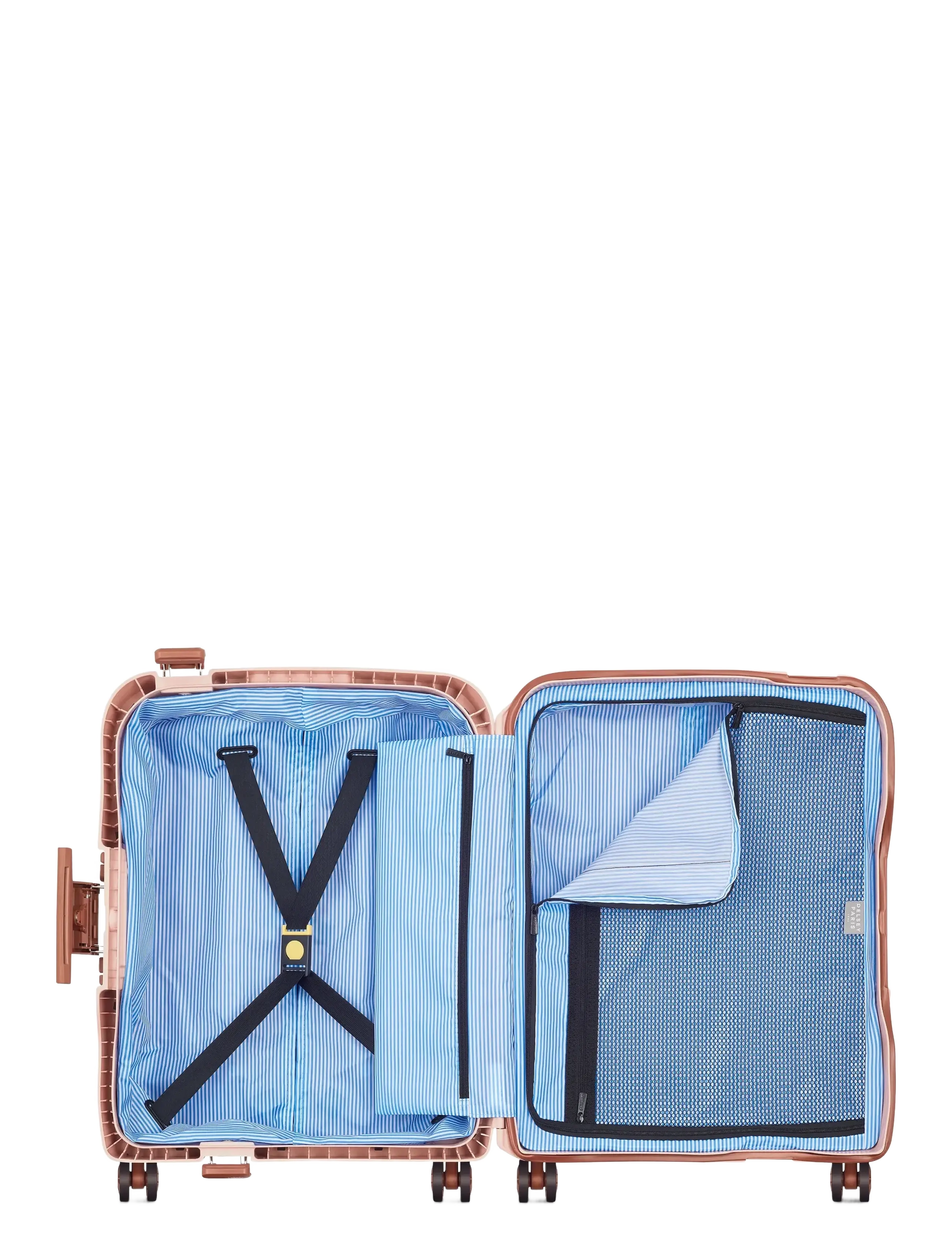 DELSEY PARIS - MONCEY 55 cm 4DW slim cabin case - rose - 2