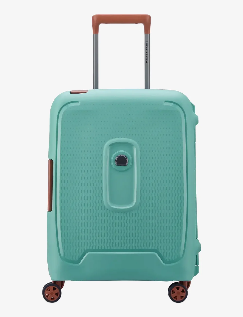 DELSEY PARIS - MONCEY 55 cm 4DW slim cabin case - walizki kabinowe - almond - 0