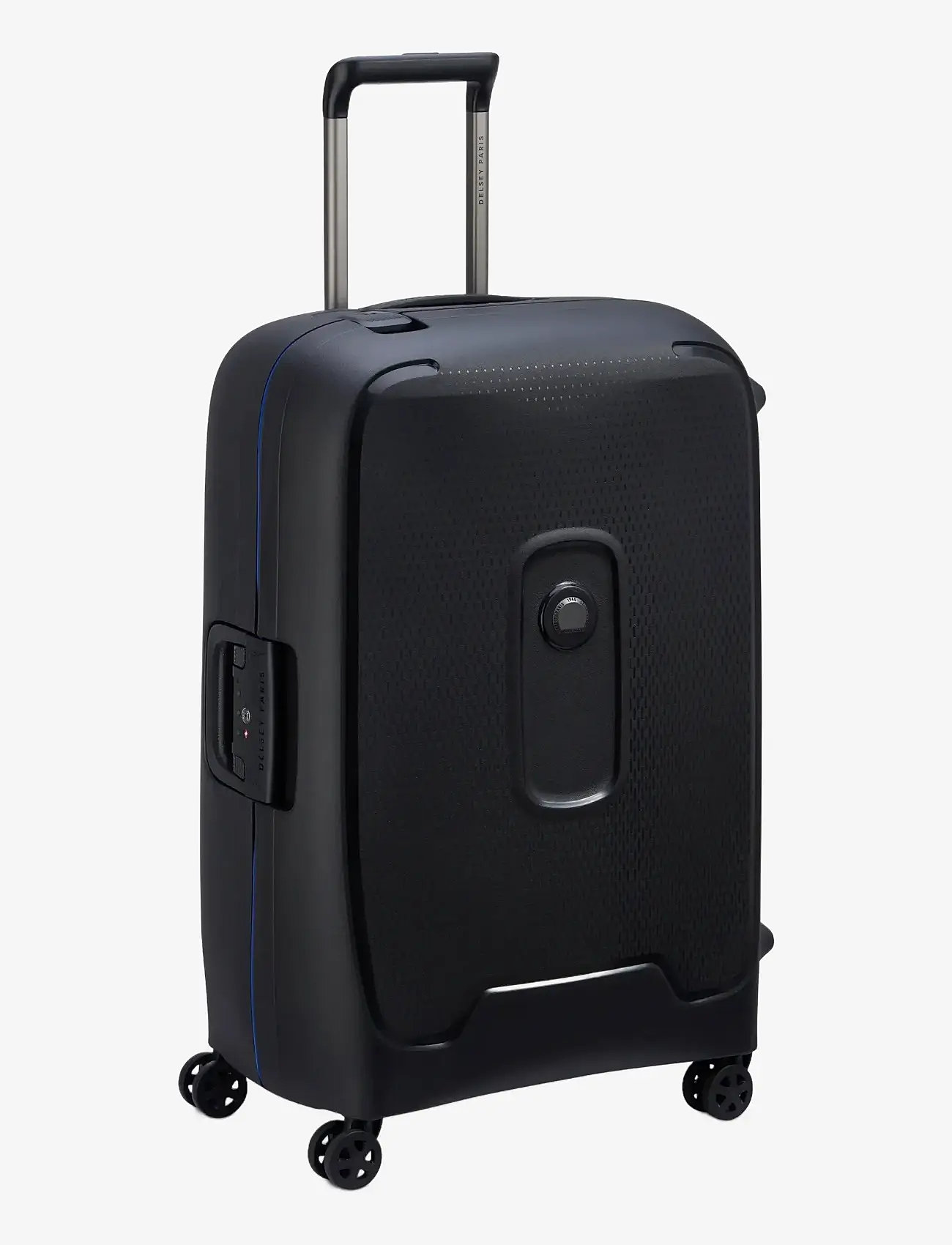 DELSEY PARIS - MONCEY 69 cm 4DW trolley case - medium resväskor - black - 3