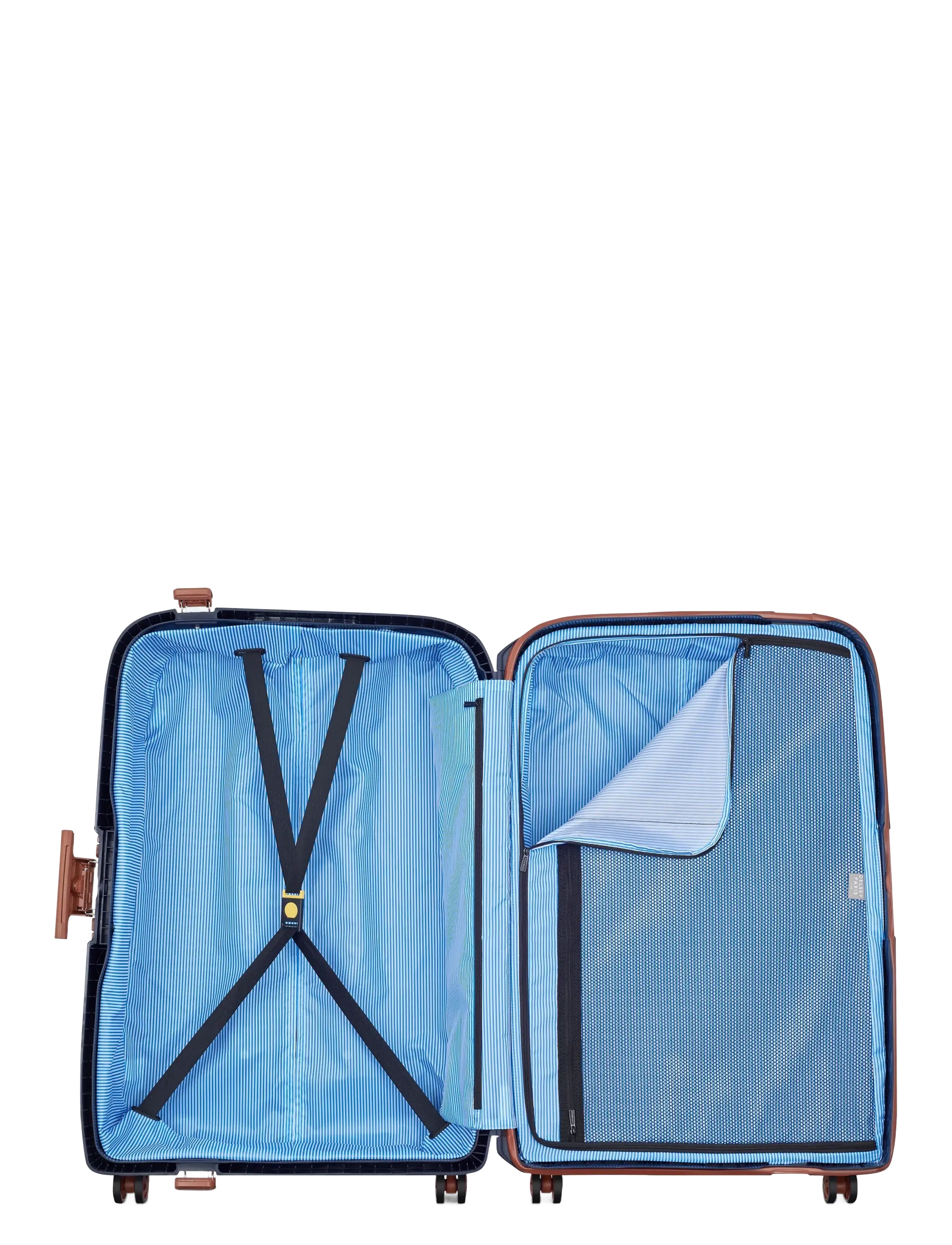 DELSEY PARIS - MONCEY 76 cm 4DW trolley case - ink blue - 2