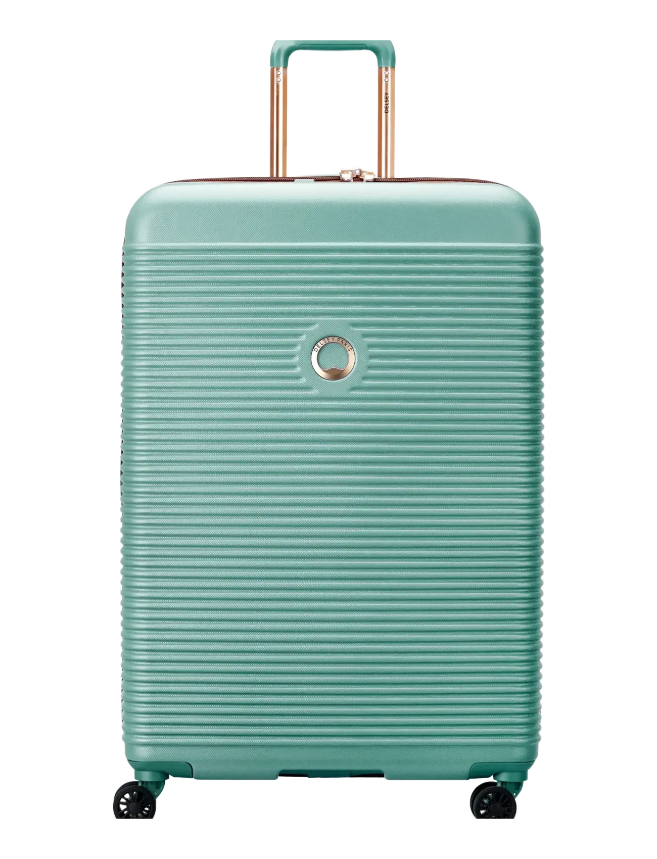 DELSEY PARIS Freestyle 76 trolley case - Suuret matkalaukut - ALMOND / blue