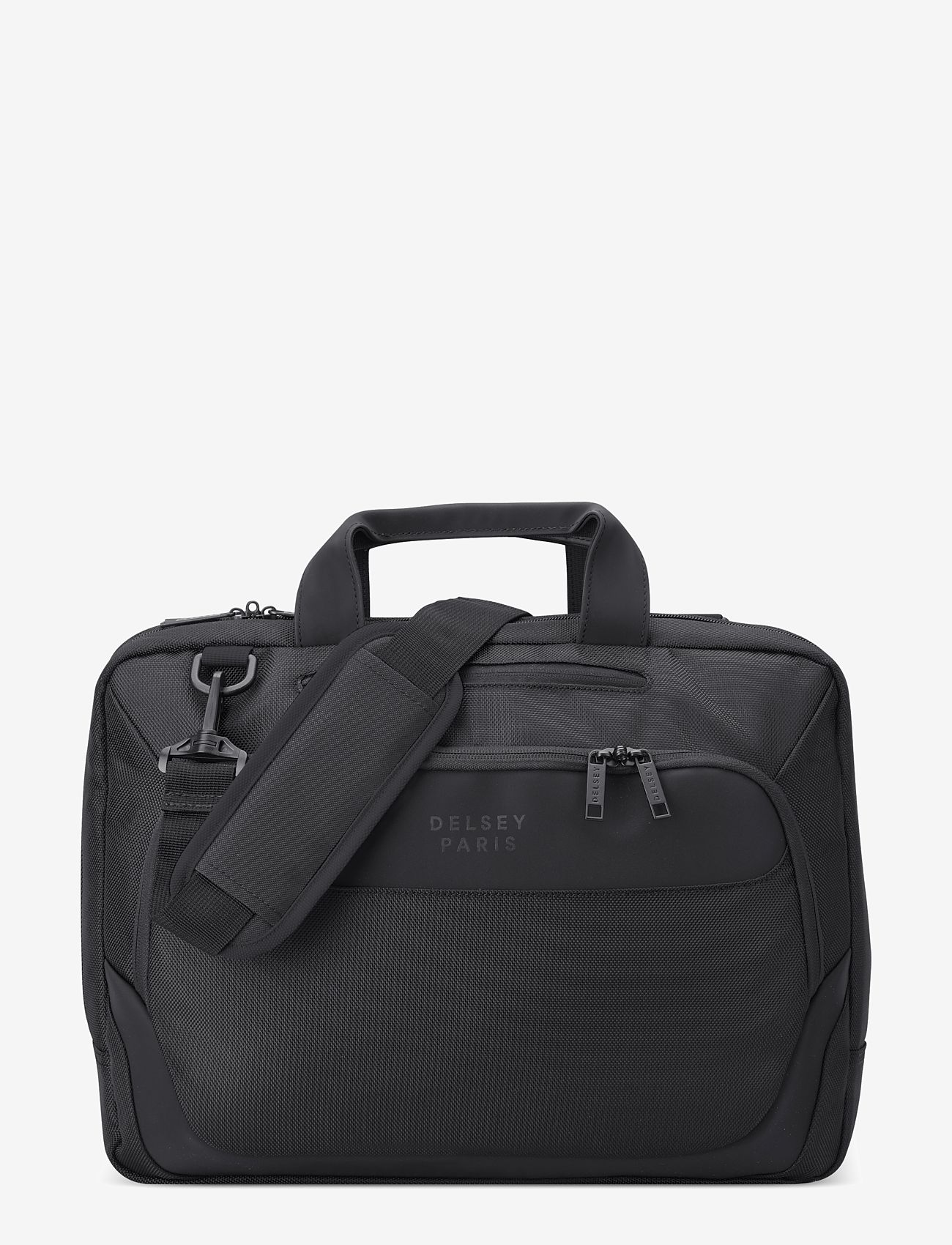 DELSEY PARIS - Parvis+ satchel 2-comp. - hverdags stil - black - 0