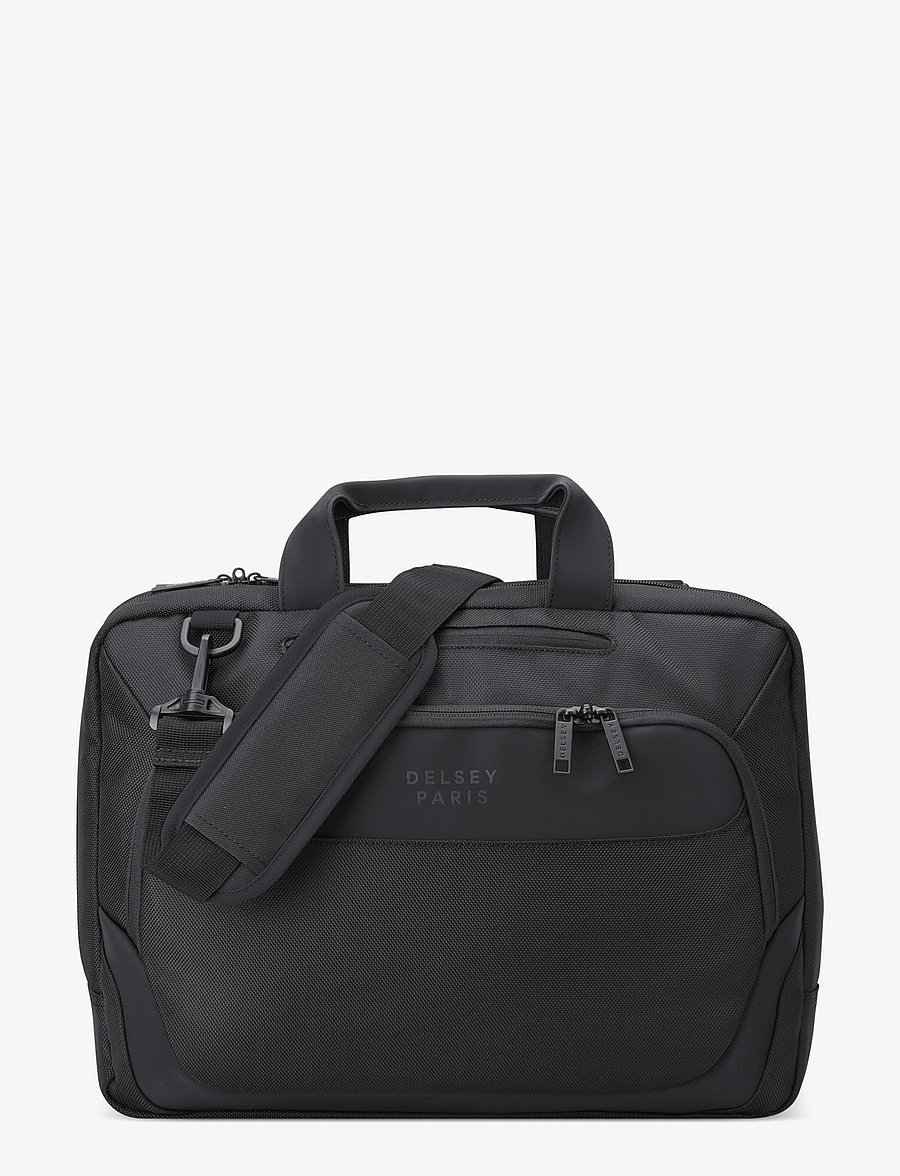 DELSEY PARIS - Parvis+ satchel 2-comp. - everyday style - black - 0