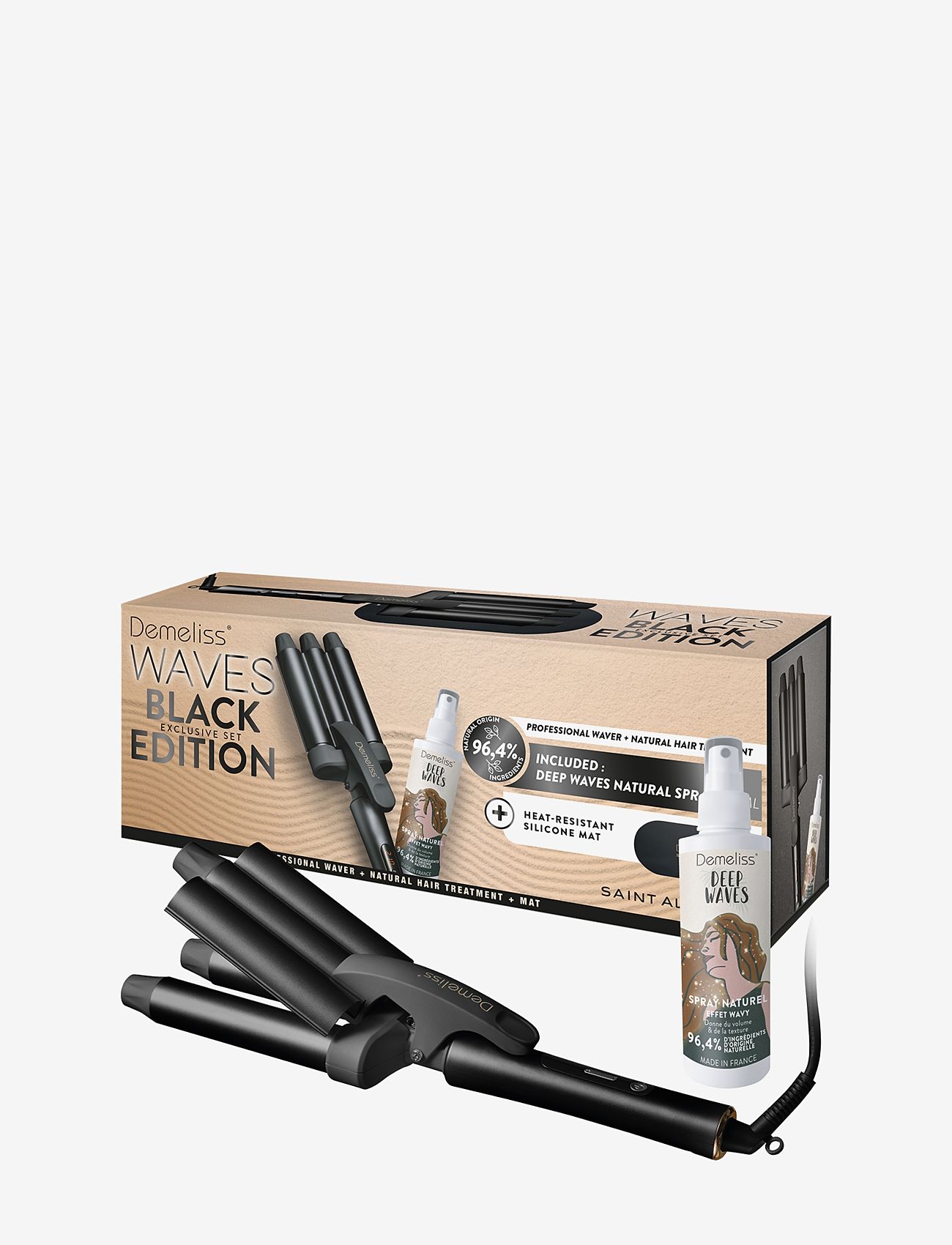 Demeliss Saint Algue - Demeliss Saint Algue  Waves black mat edition - til hende - no color - 4