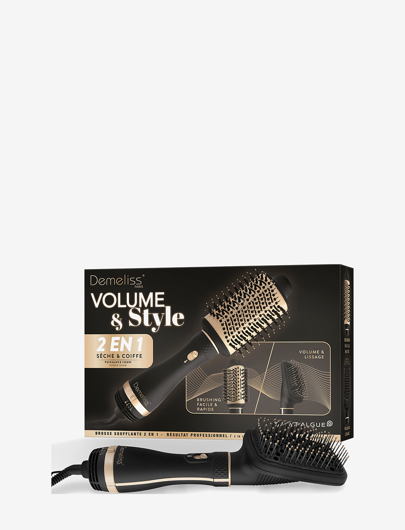 Demeliss Saint Algue - DEMELISS SAINT ALGUE  VOLUME & STYLE - varmebørster - no color - 5