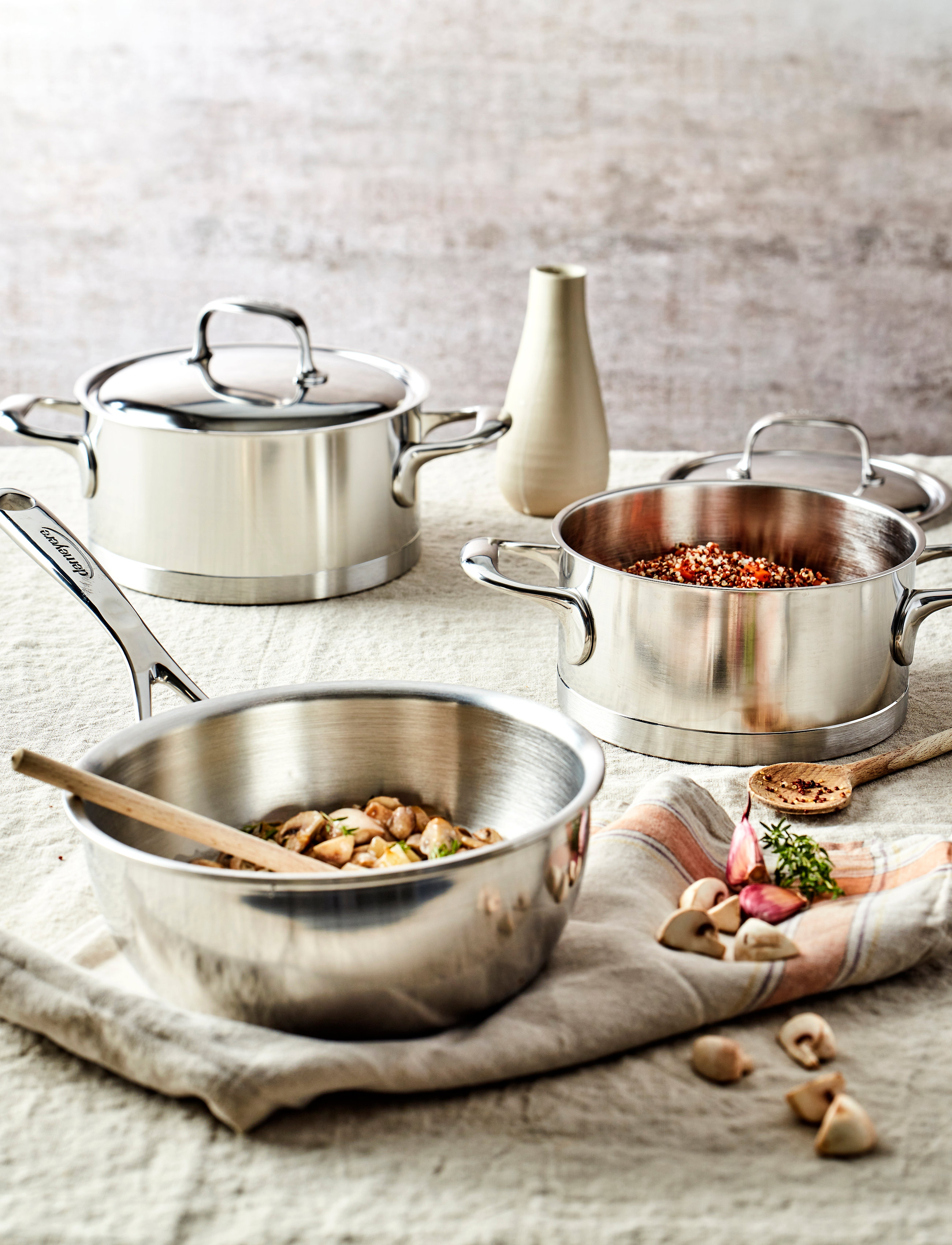 DEMEYERE - Atlantis Stew pot with lid - silver - 5