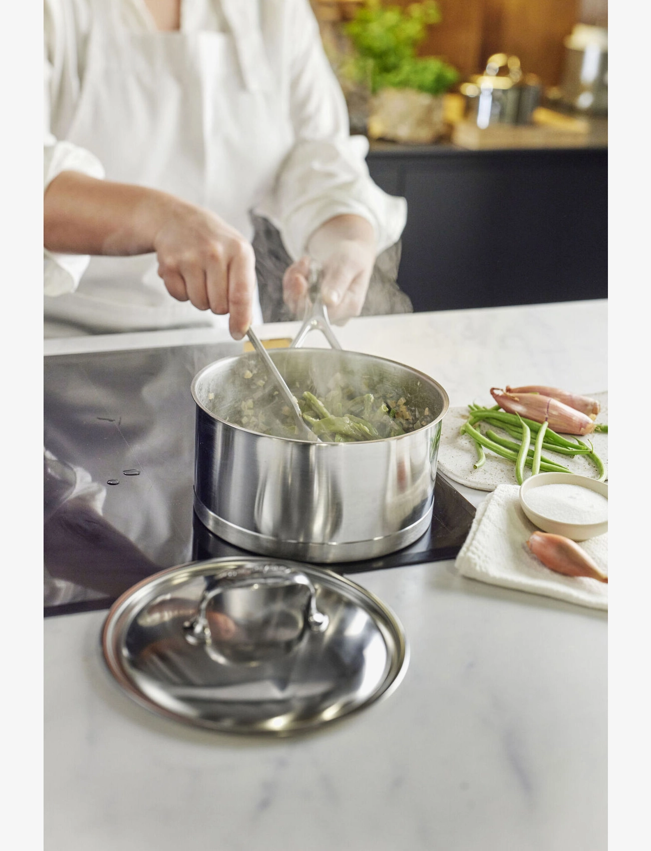 DEMEYERE - Atlantis Sauce pan with lid - silver - 3
