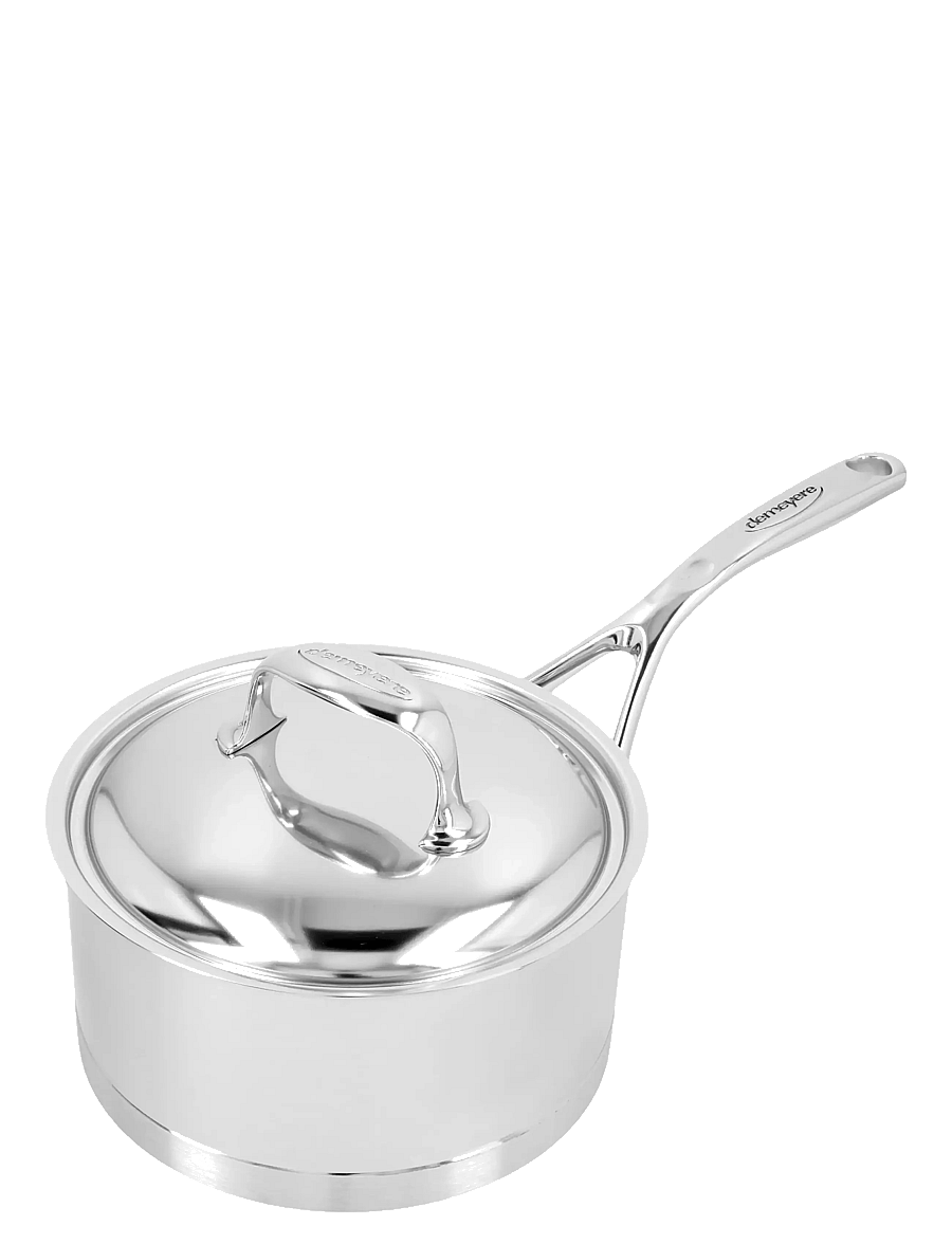 DEMEYERE - Atlantis Sauce pan with lid - rondle - silver - 1