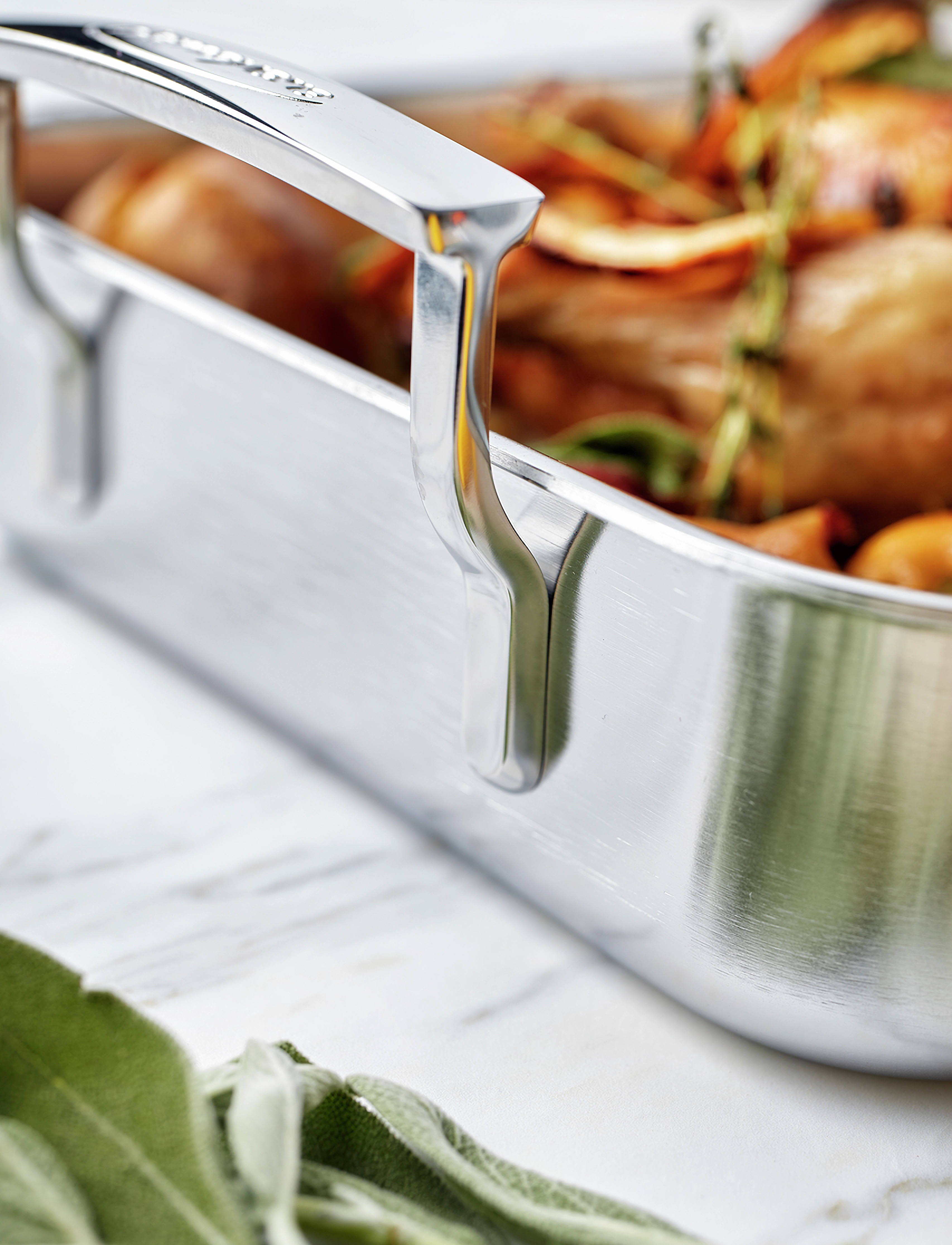 DEMEYERE - Specialties 5, Roaster 32 x 26,5 cm - grillgereedschap - silver - 4