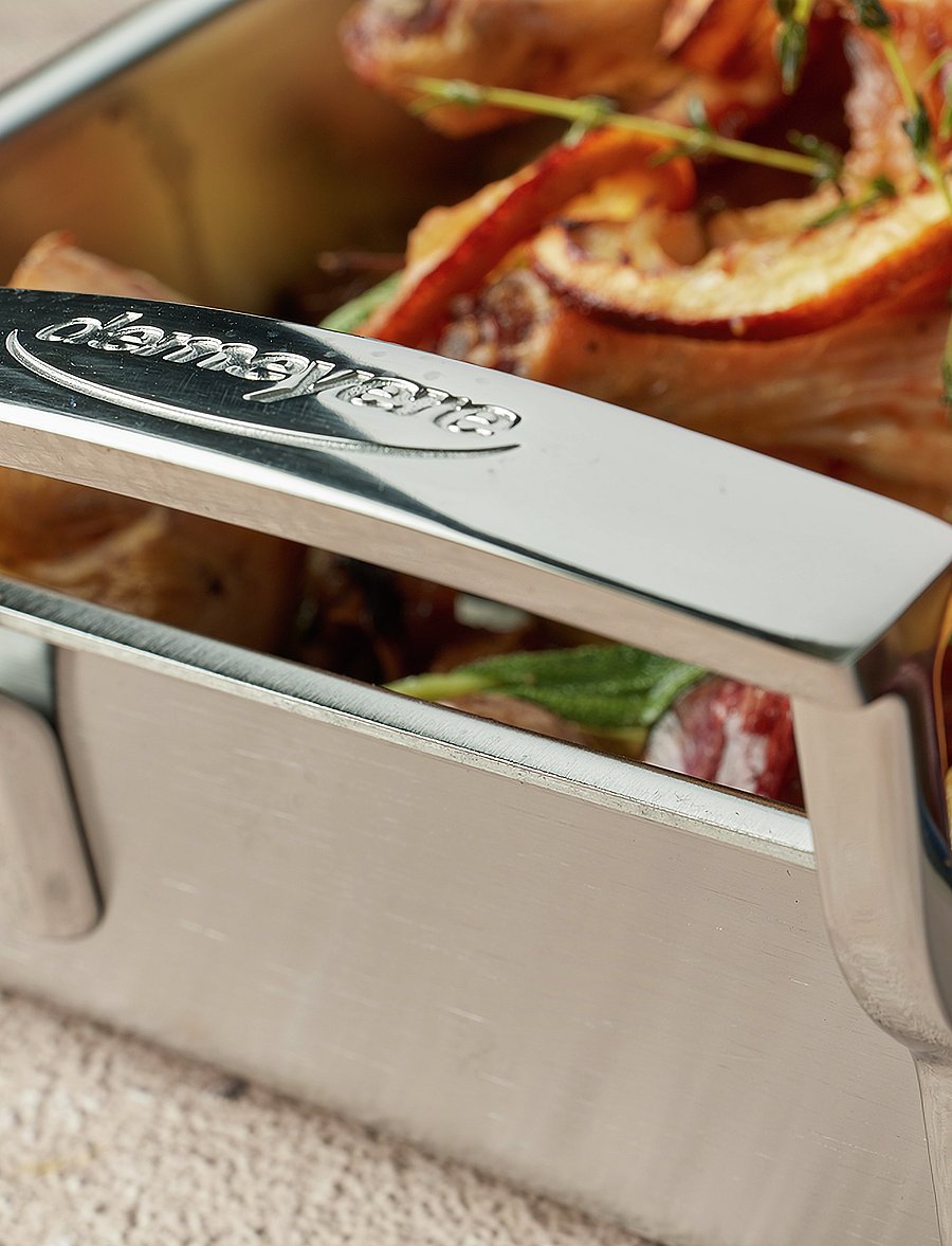 DEMEYERE - Specialties 5, Roaster 32 x 26,5 cm - grillitarvikud - silver - 5