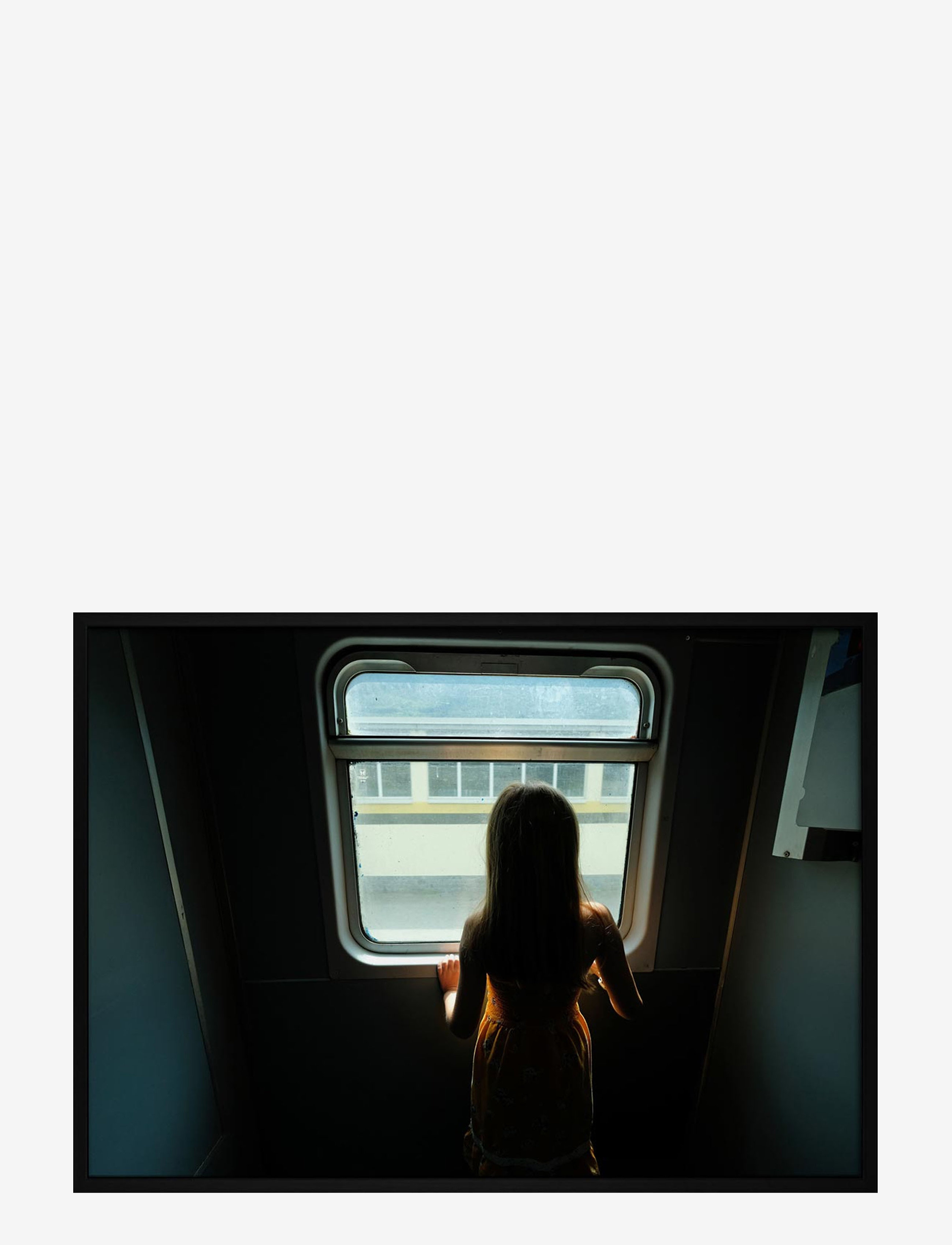 Democratic Gallery Poster Train Journey, 35X50, Posters, Grün - Photographs, Homeware