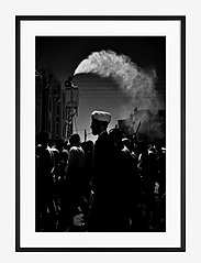 Democratic Gallery - Poster Monochrome Middle Eastern Market - laveste priser - black - 0