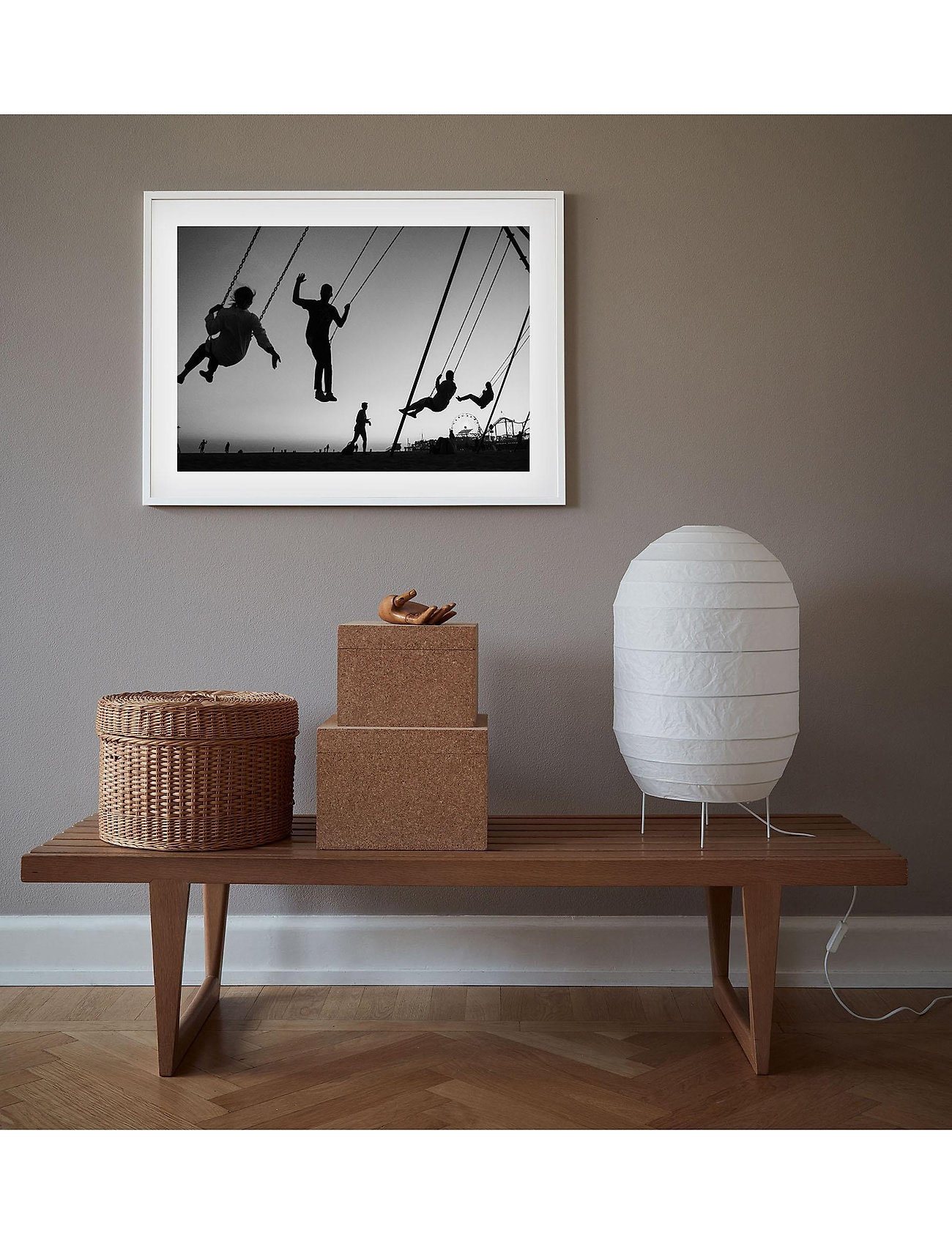 Democratic Gallery - Poster Silhouette Swing - lowest prices - black - 1