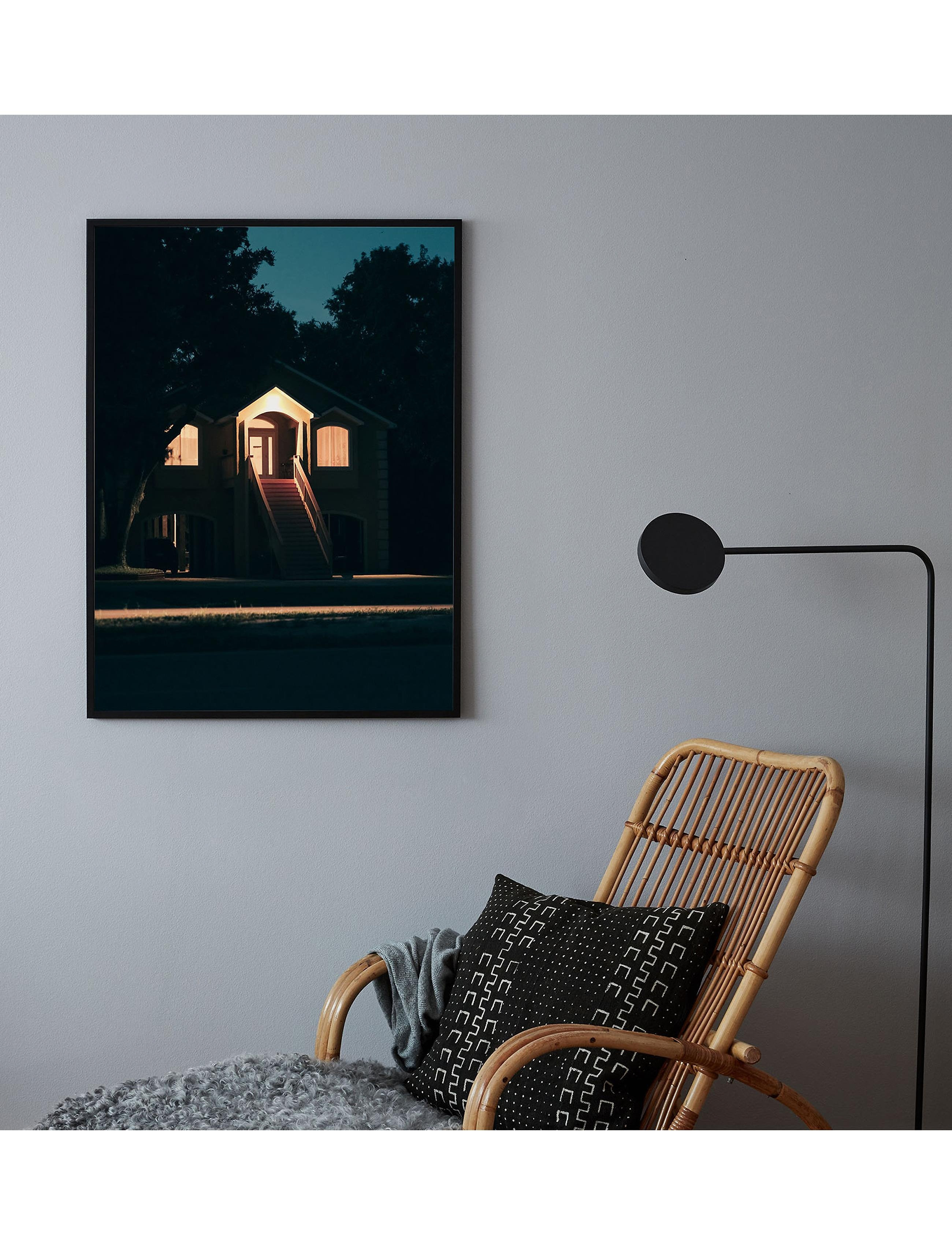 Democratic Gallery - Poster At Dusk - fotografier - orange - 1