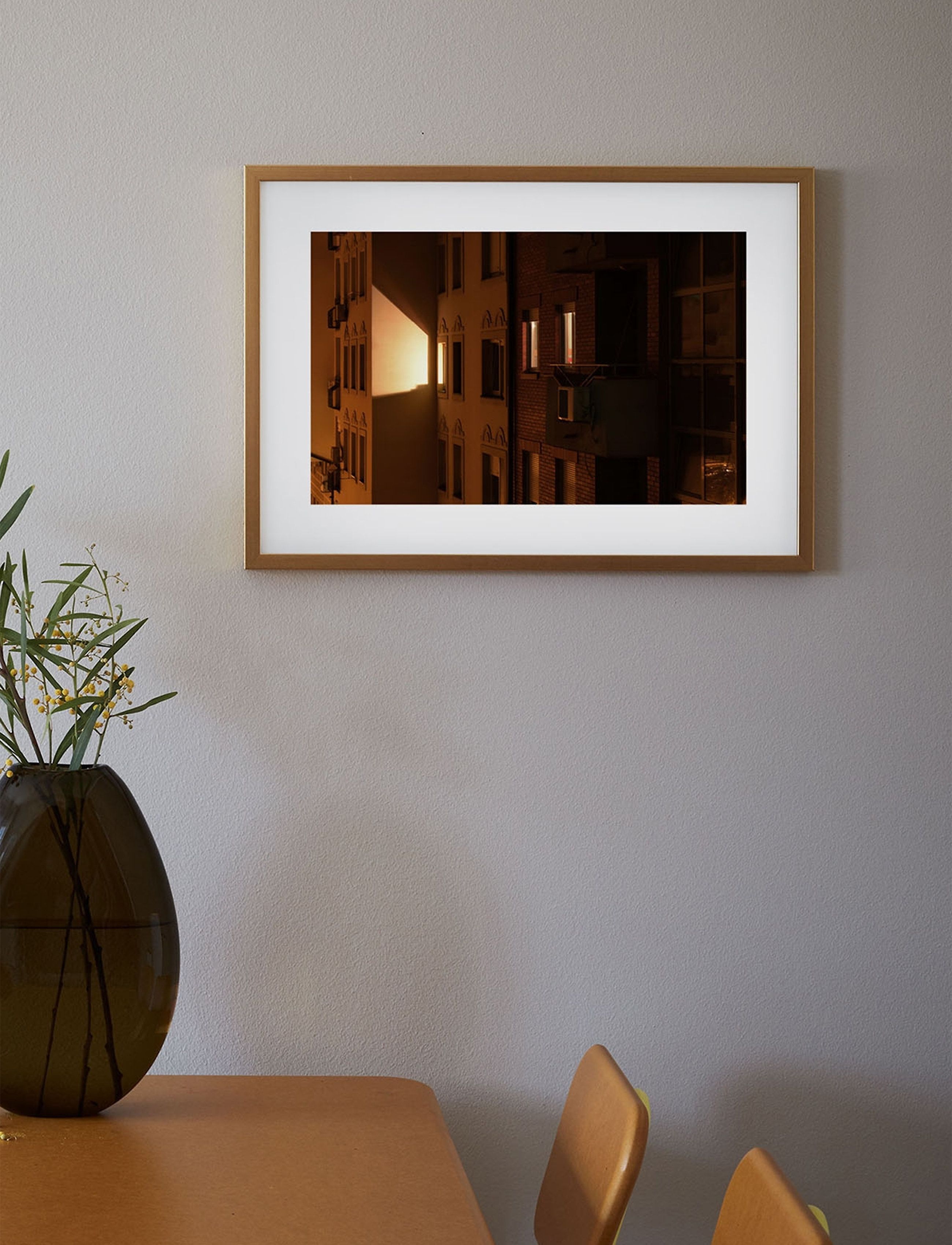 Democratic Gallery - Poster House & Lights - lägsta priserna - orange - 1